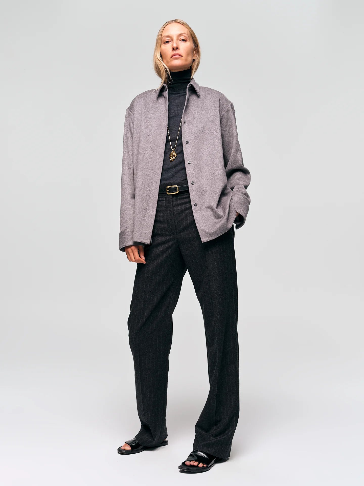 Capra Shirt in Cashmere - AFLALO