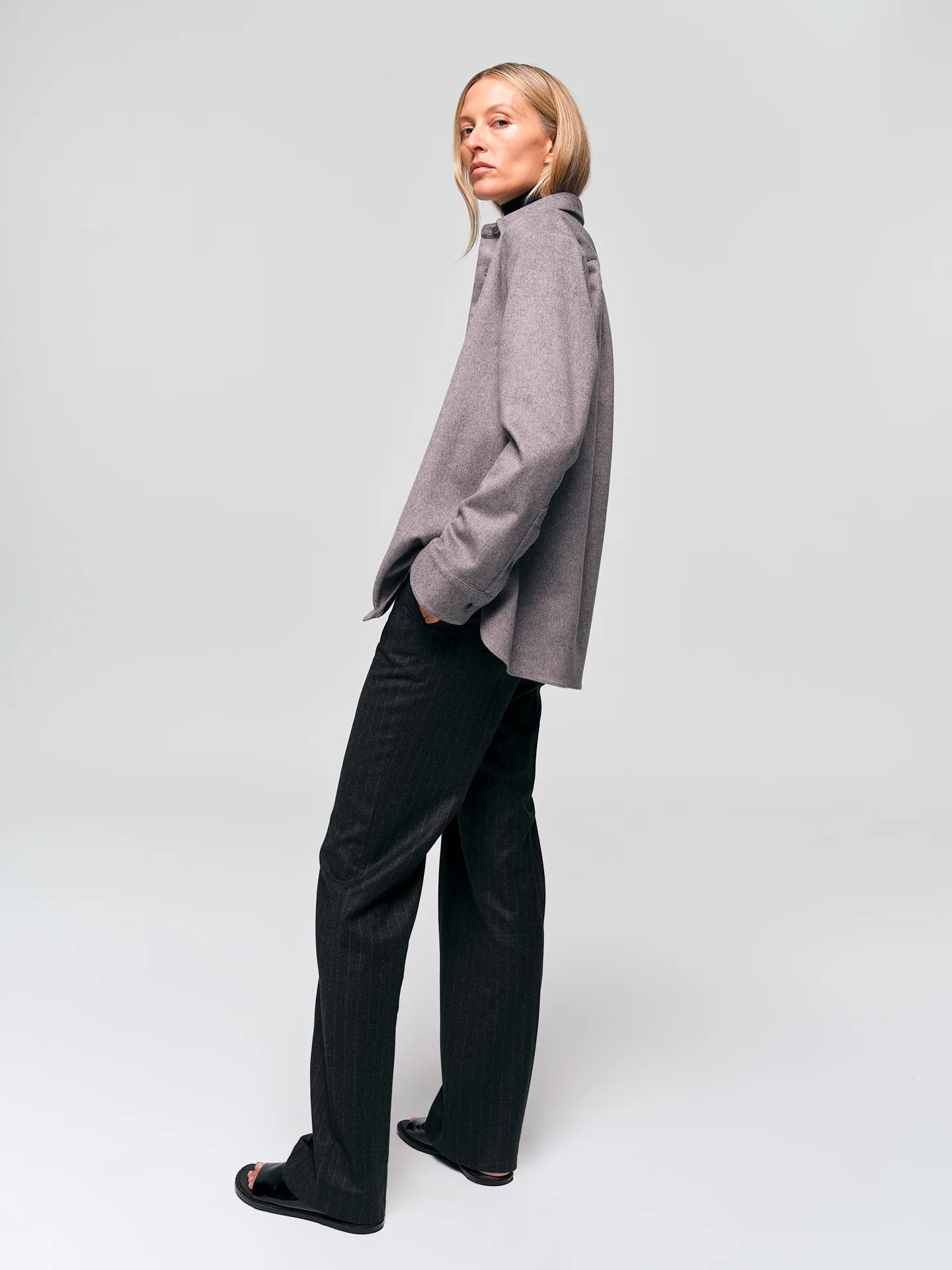 Capra Shirt in Cashmere - AFLALO