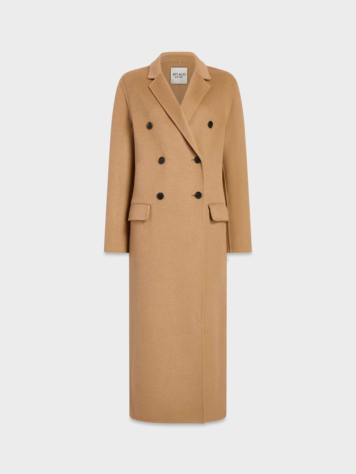 Valent Coat in Angora Wool - AFLALO