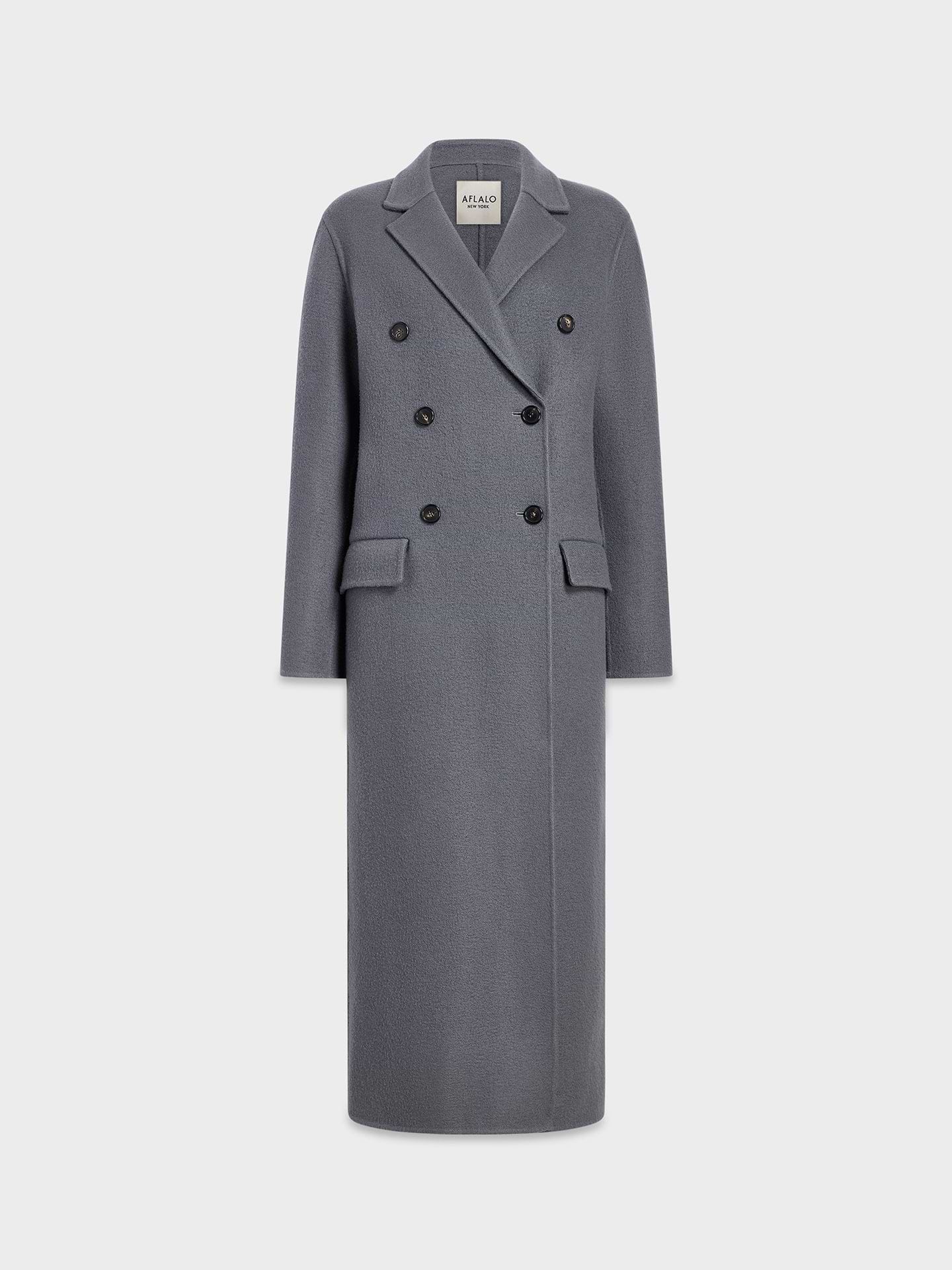 Valent Coat in Cashmere - AFLALO