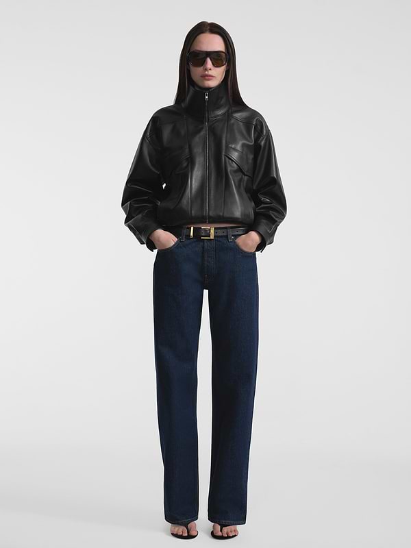 AFLALO Verne Jean – Nihon Rinse Rigid Denim - Model Front