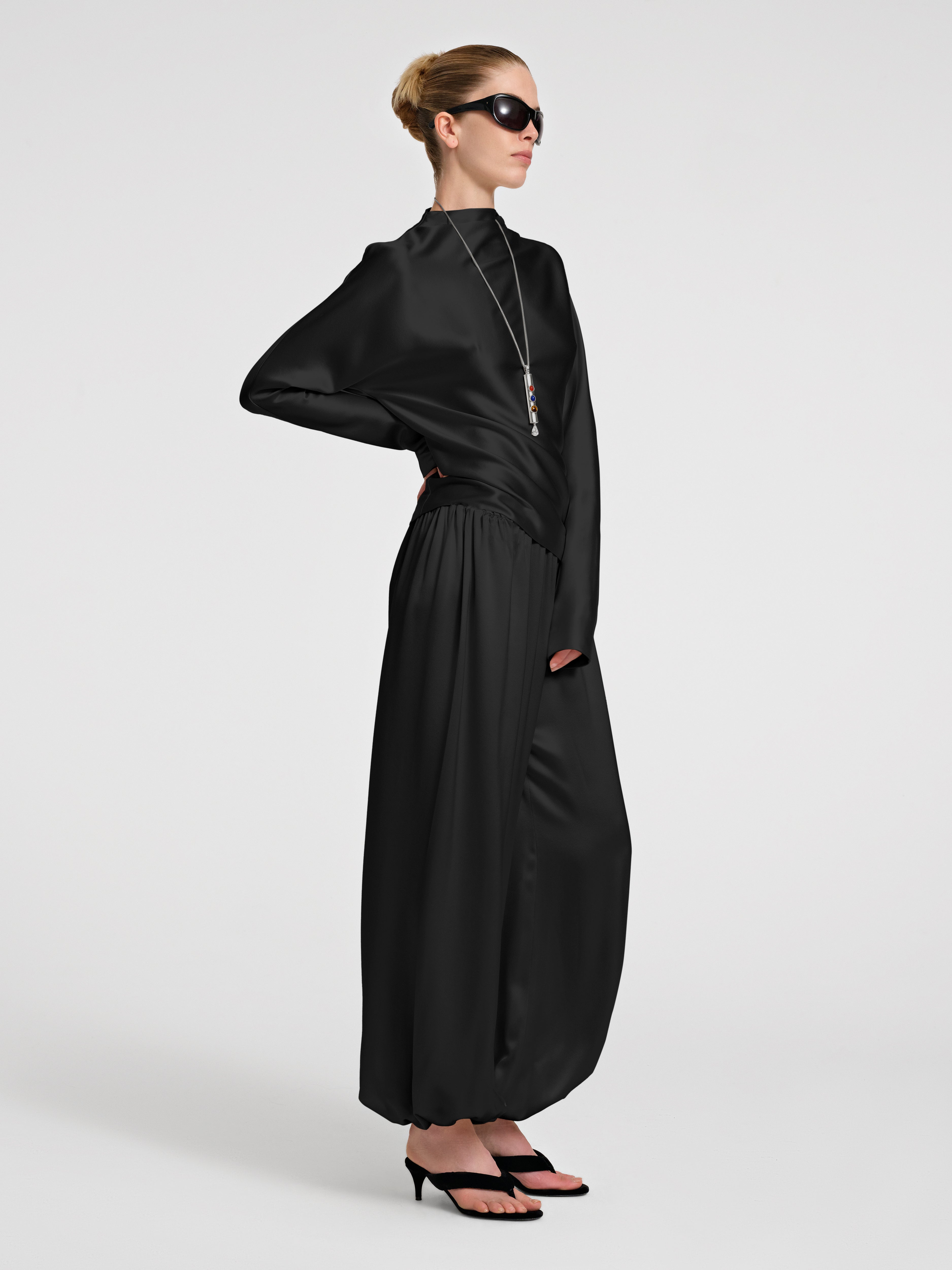 Elena Pant in Silk