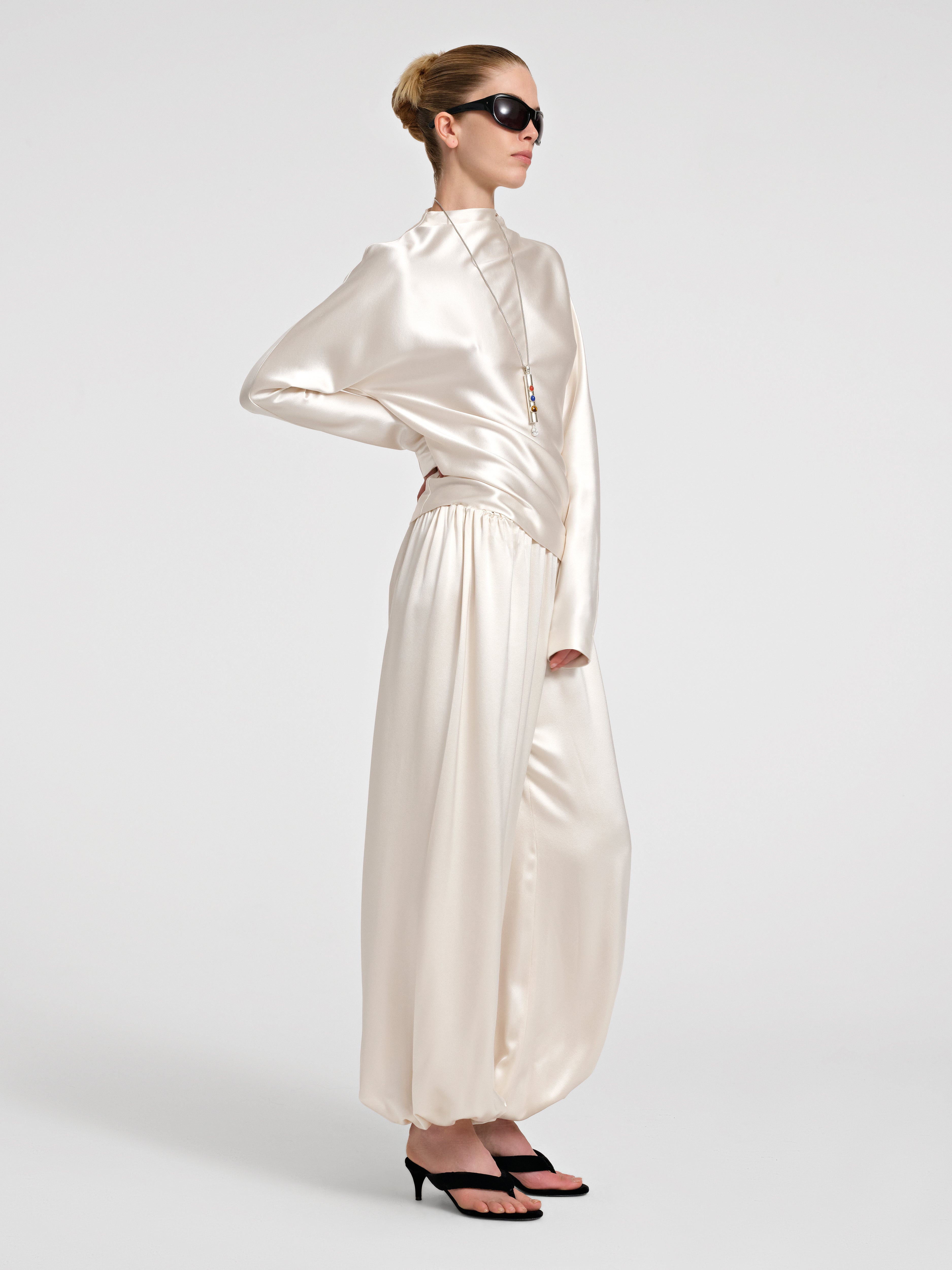 Elena Pant in Silk