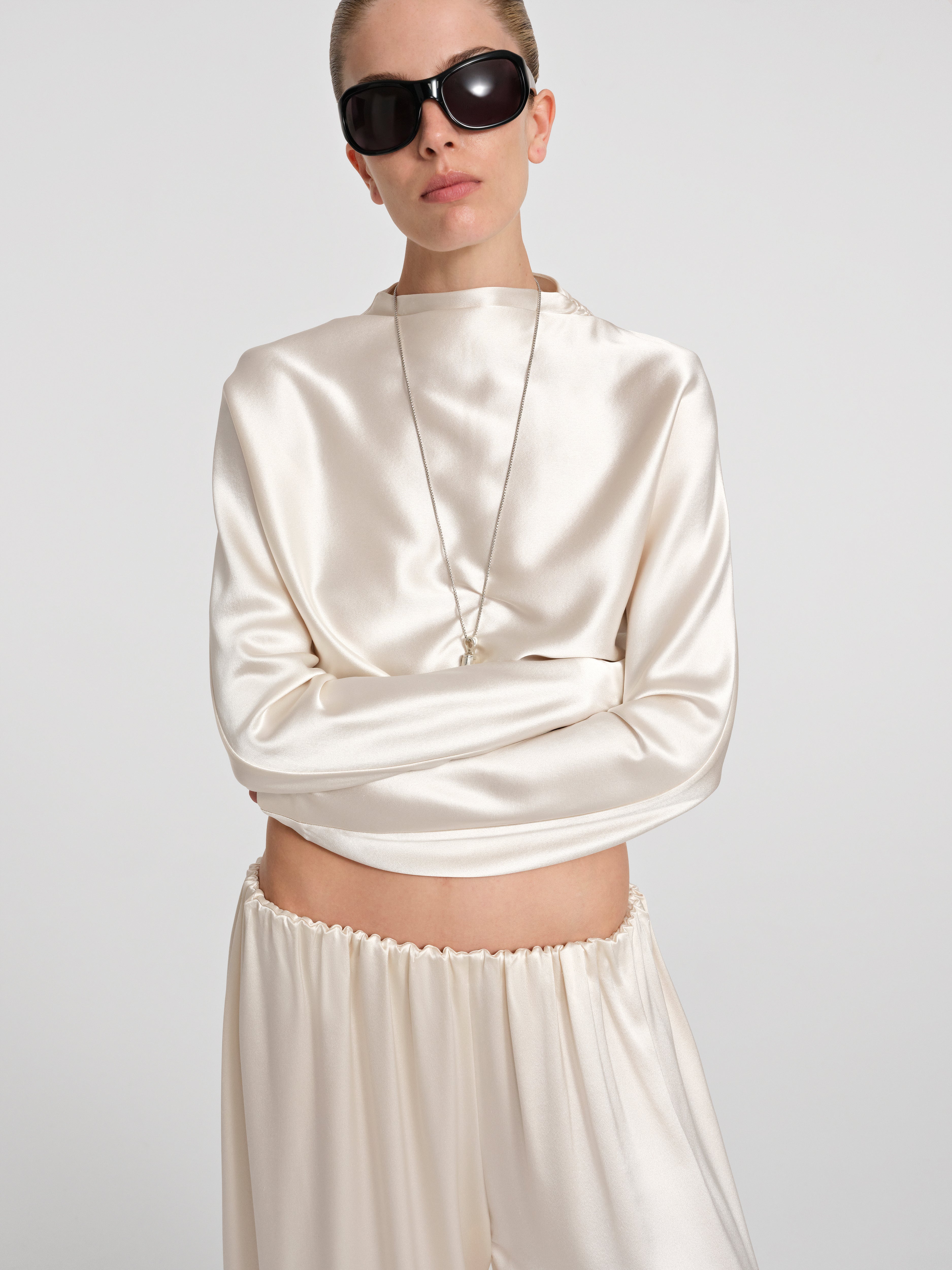 Elena Pant in Silk