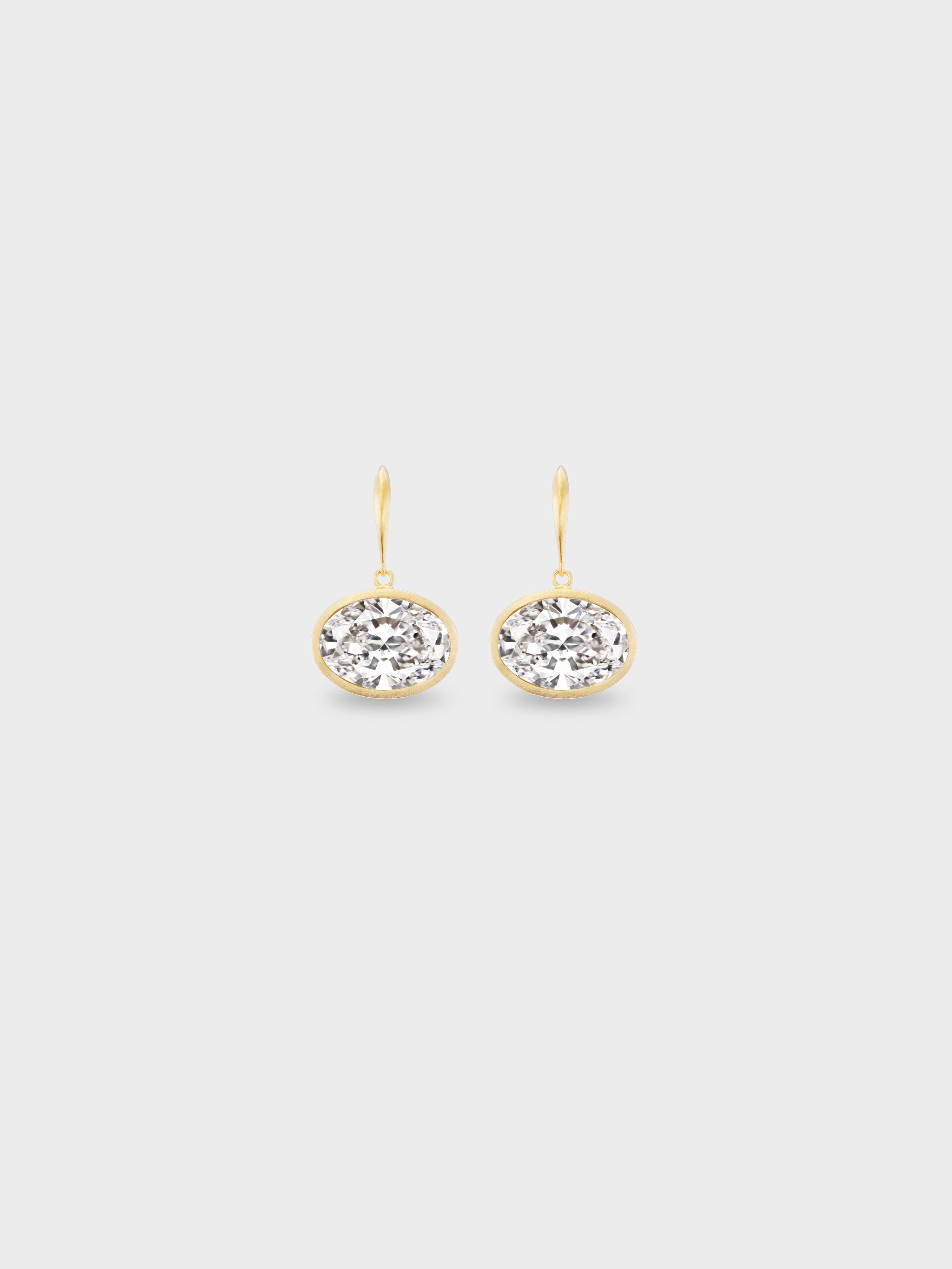 Fishhook Earrings in Gold