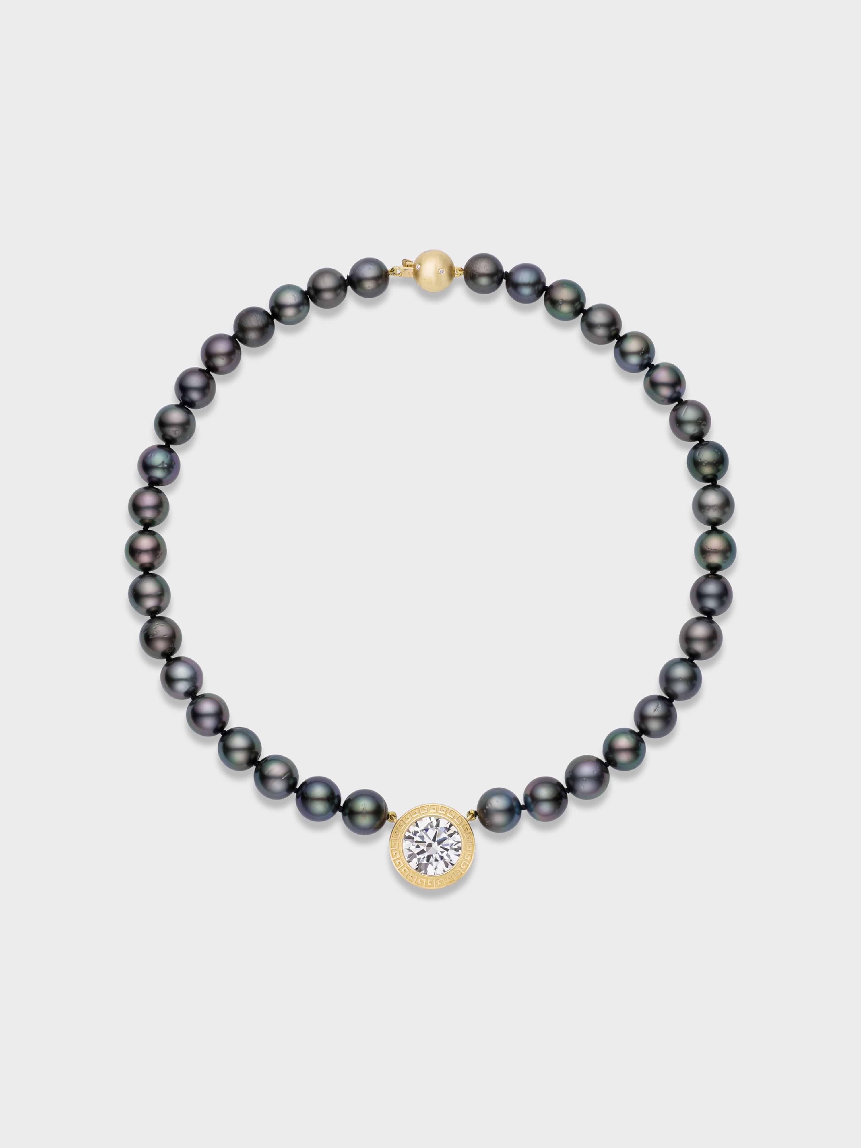 Tahitian Oracle Strand Necklace in Gold