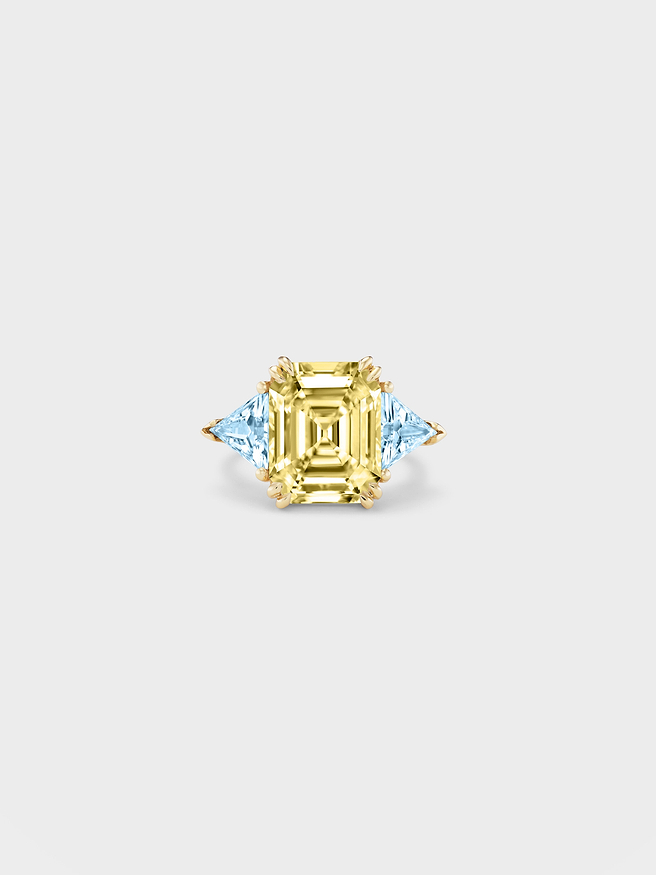 Canary Ida Ring in Gold