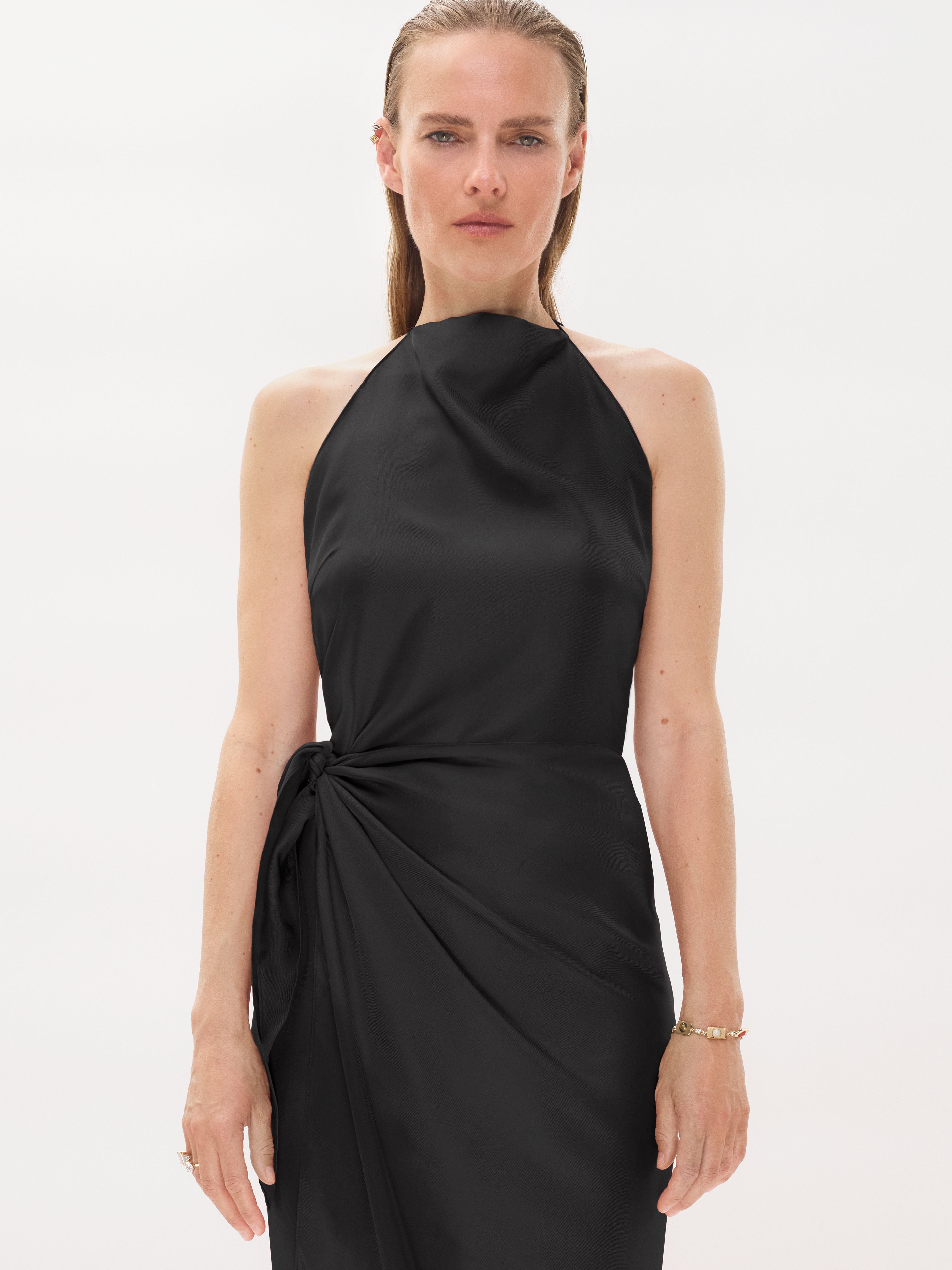 Nourin Dress in Silk