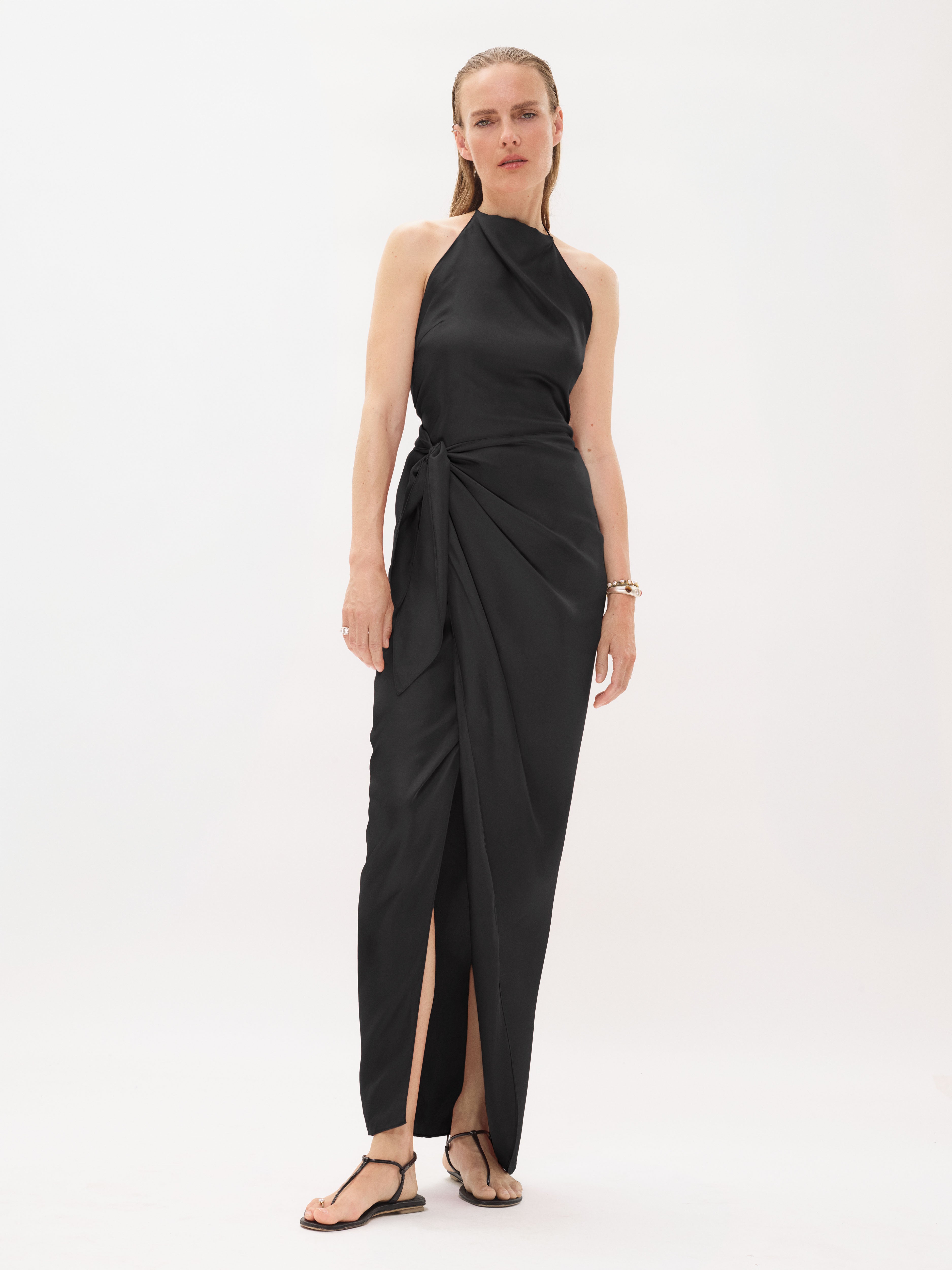 Nourin Dress in Silk
