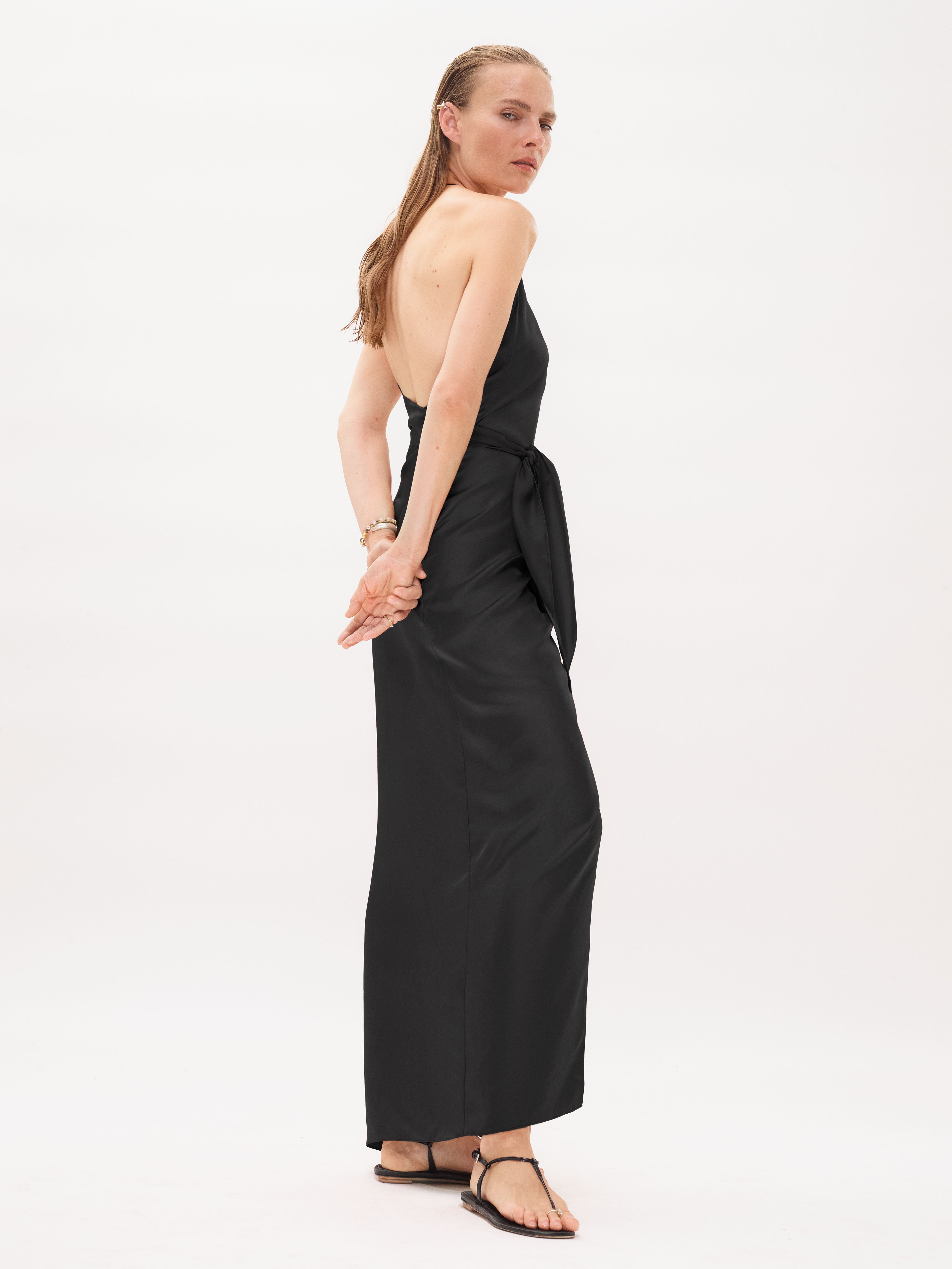 Nourin Dress in Silk