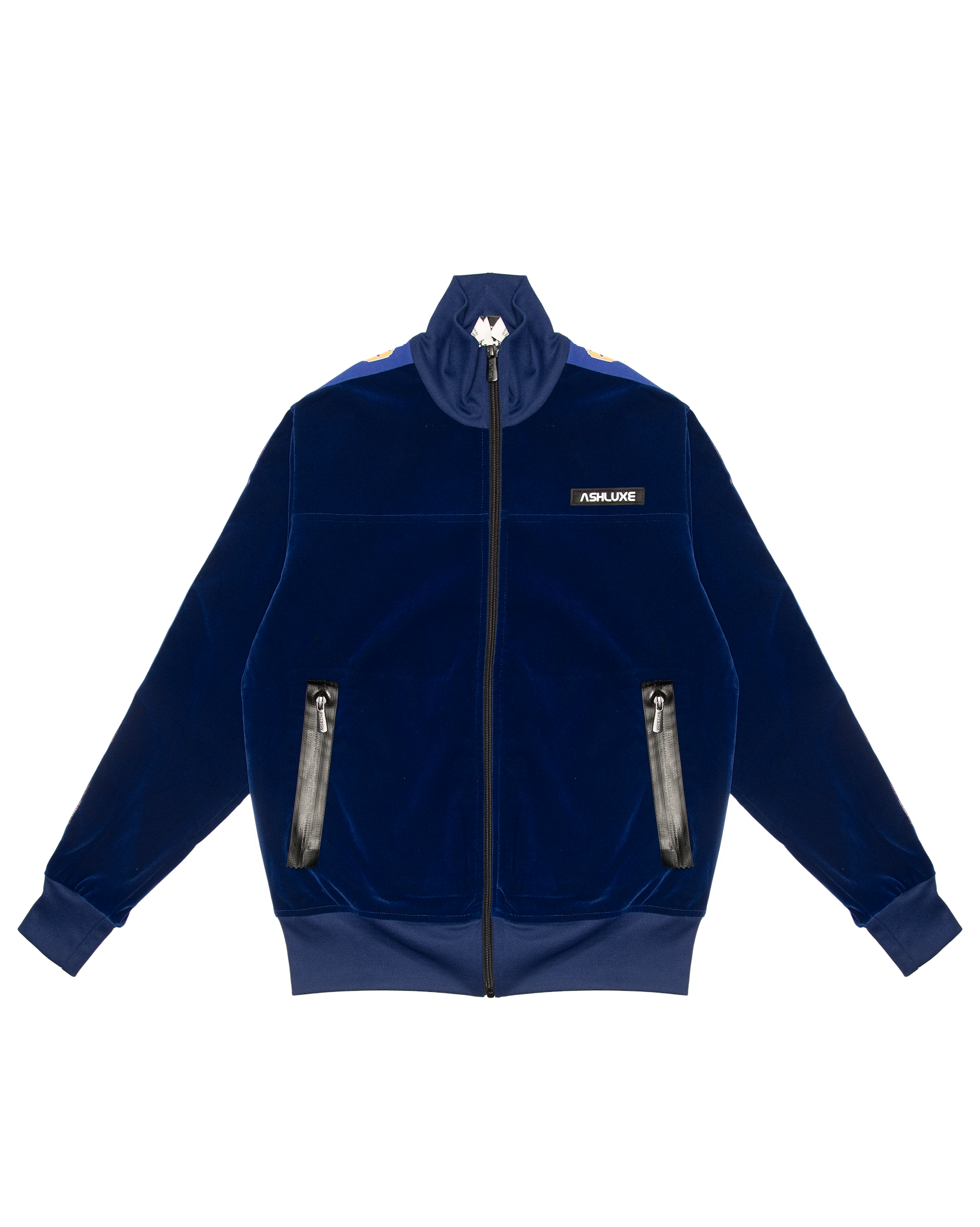 Ashluxe Paradise Track Jacket  Blue