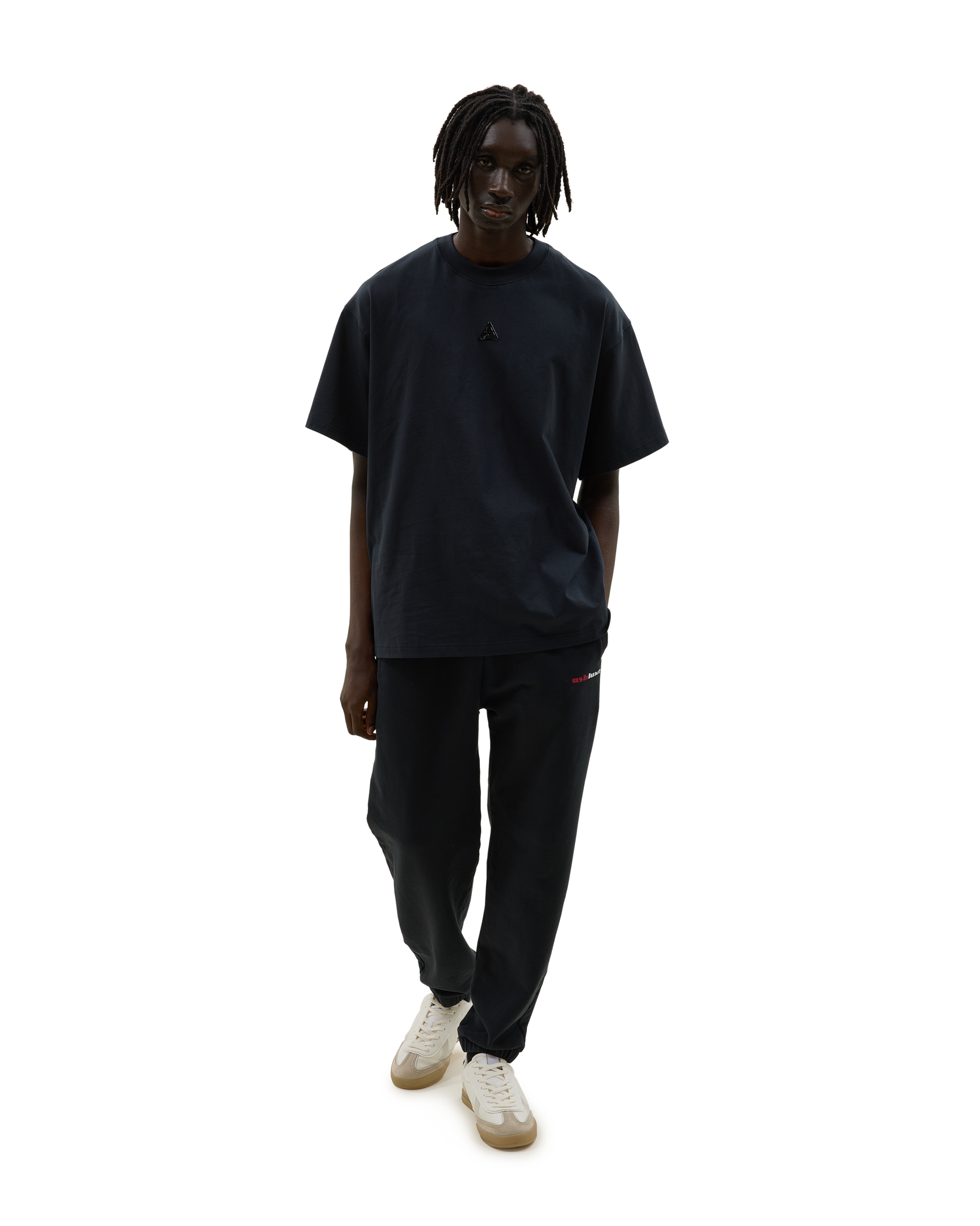 Metallic Small Logo T-shirt Black