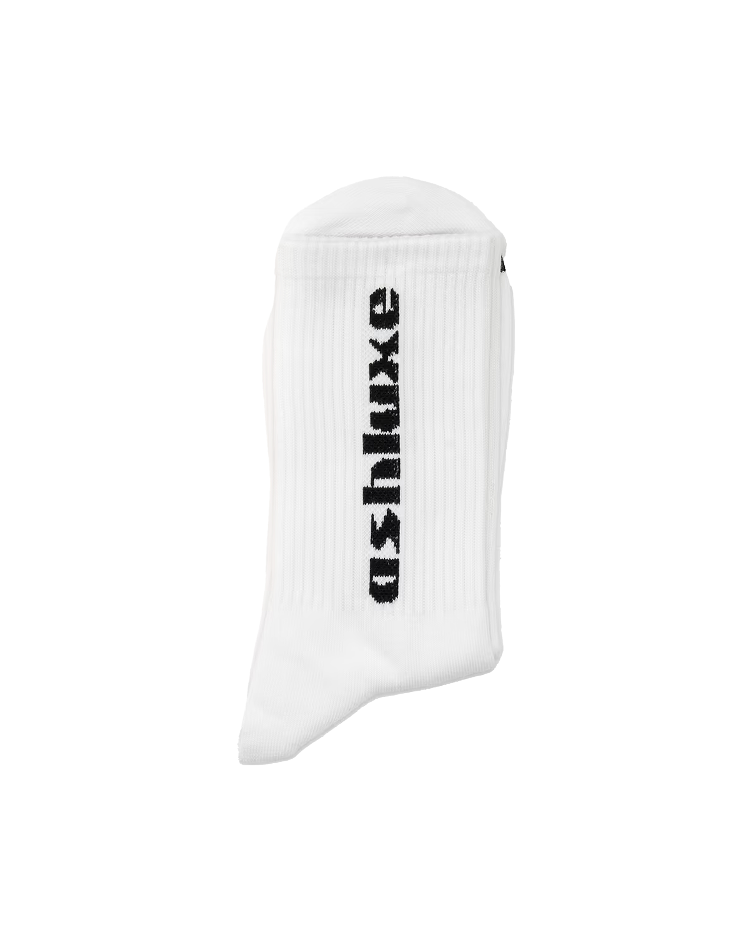 Ash Logo Socks White Black