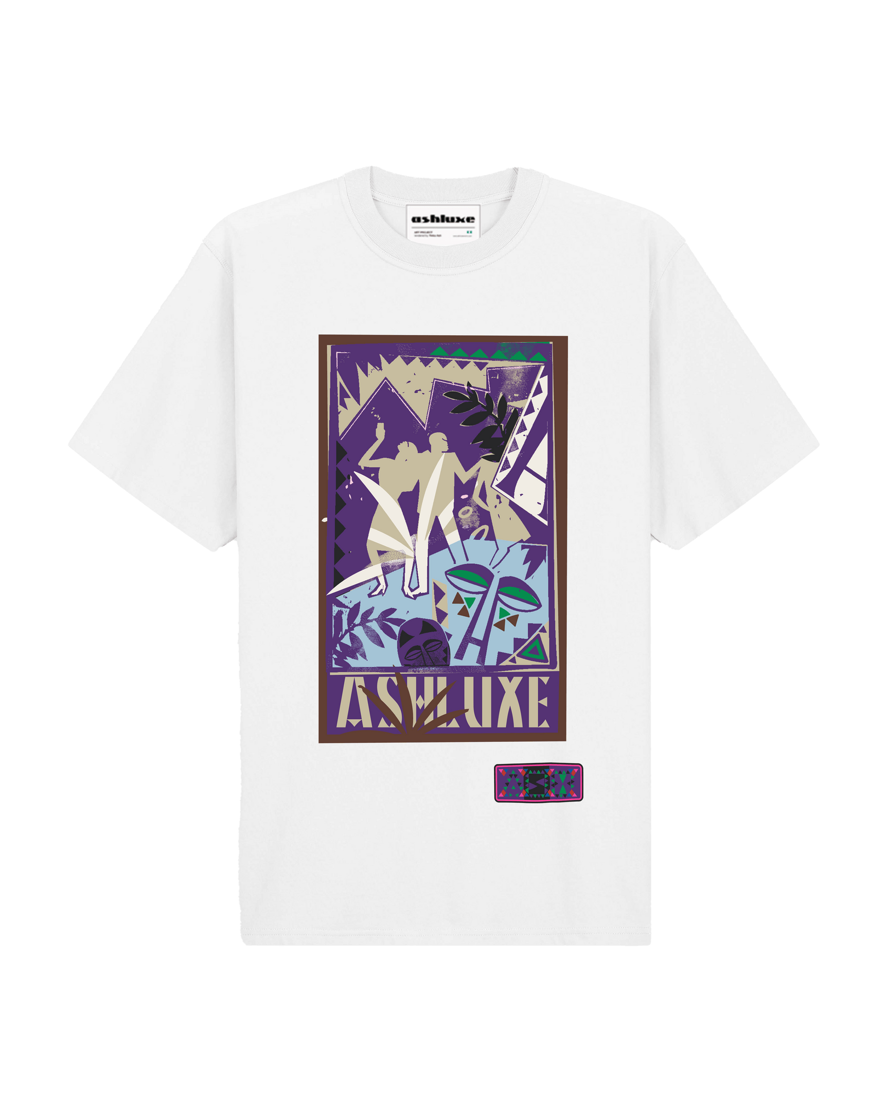 Ashluxe Merrytime T-shirt White