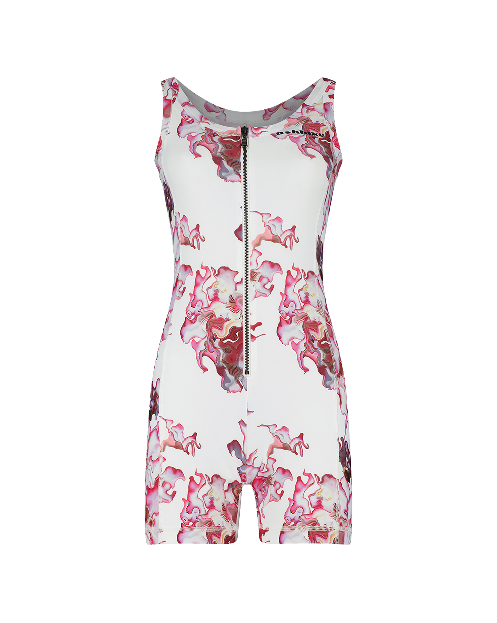 Ashluxe Female Bodysuit Pink Flower Aop
