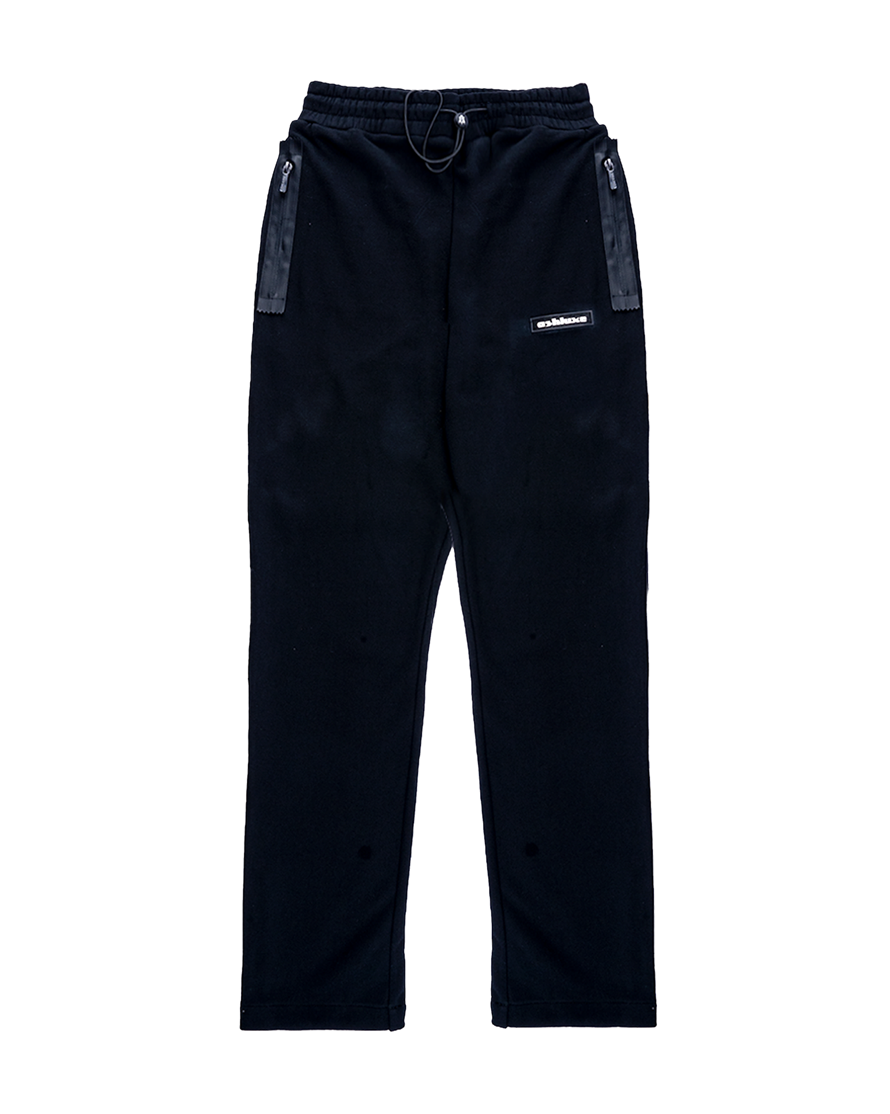 Ashluxe Split Sweatpants Black