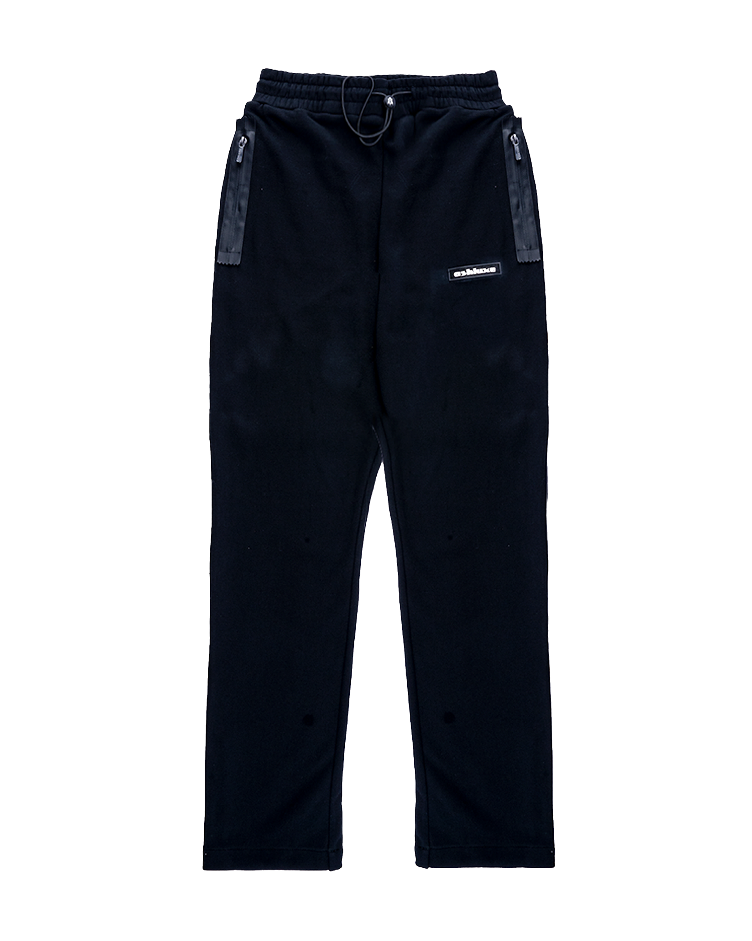 Ashluxe Split Sweatpants Black