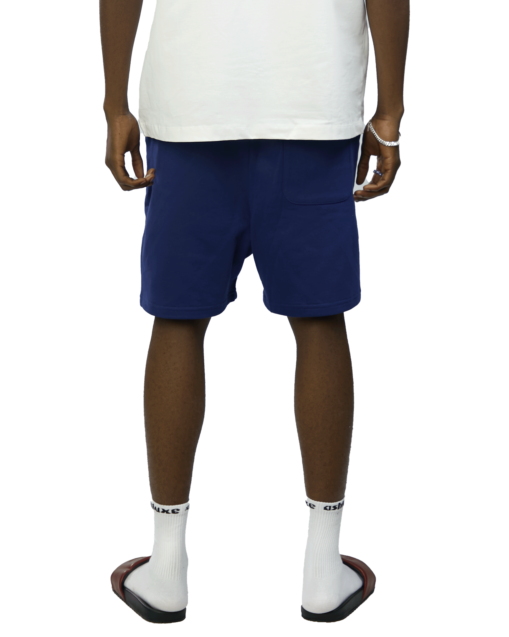 Ashluxe Bermuda Logo Short Navy
