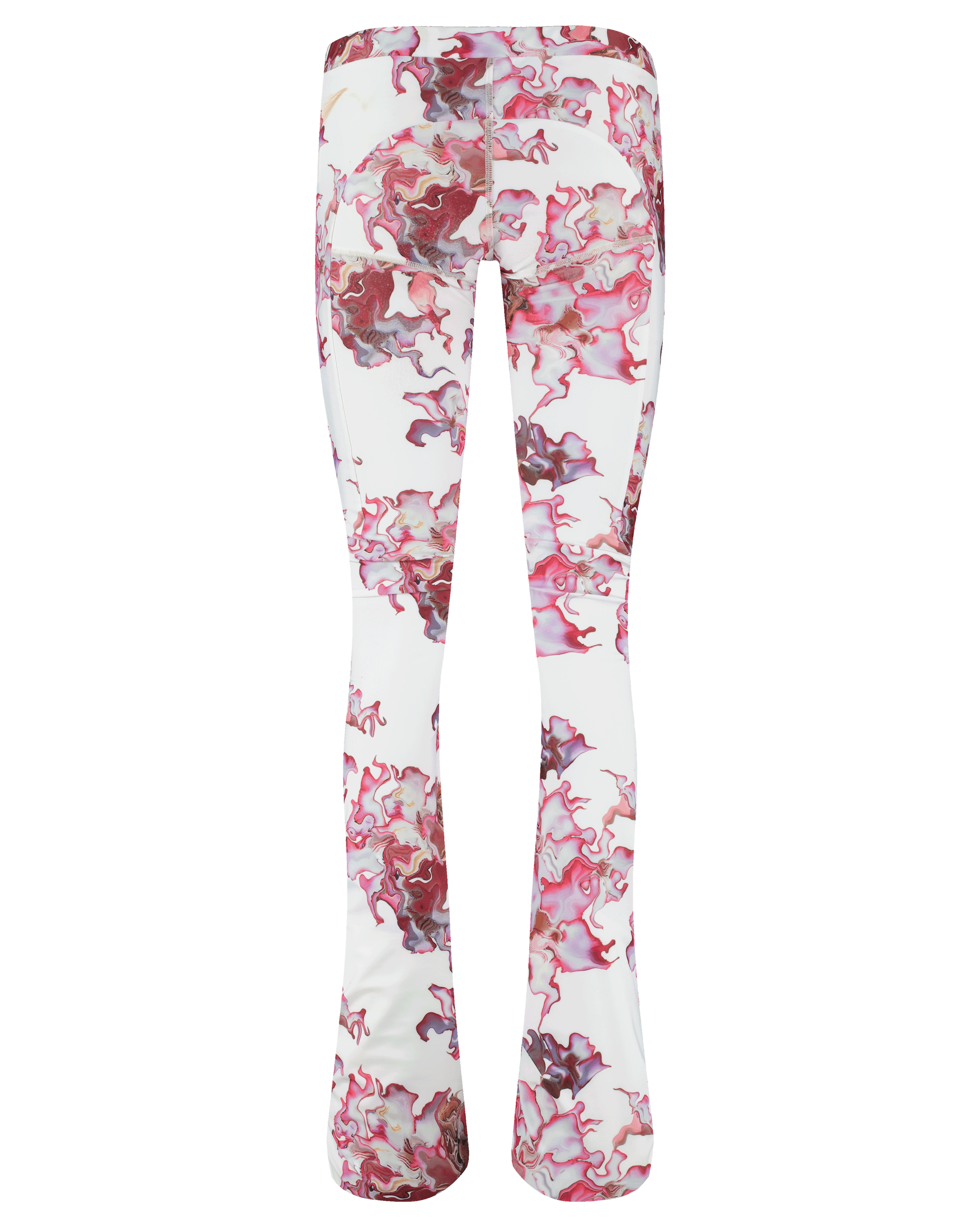 Ashluxe Female Flared Pants - Flowery Pink