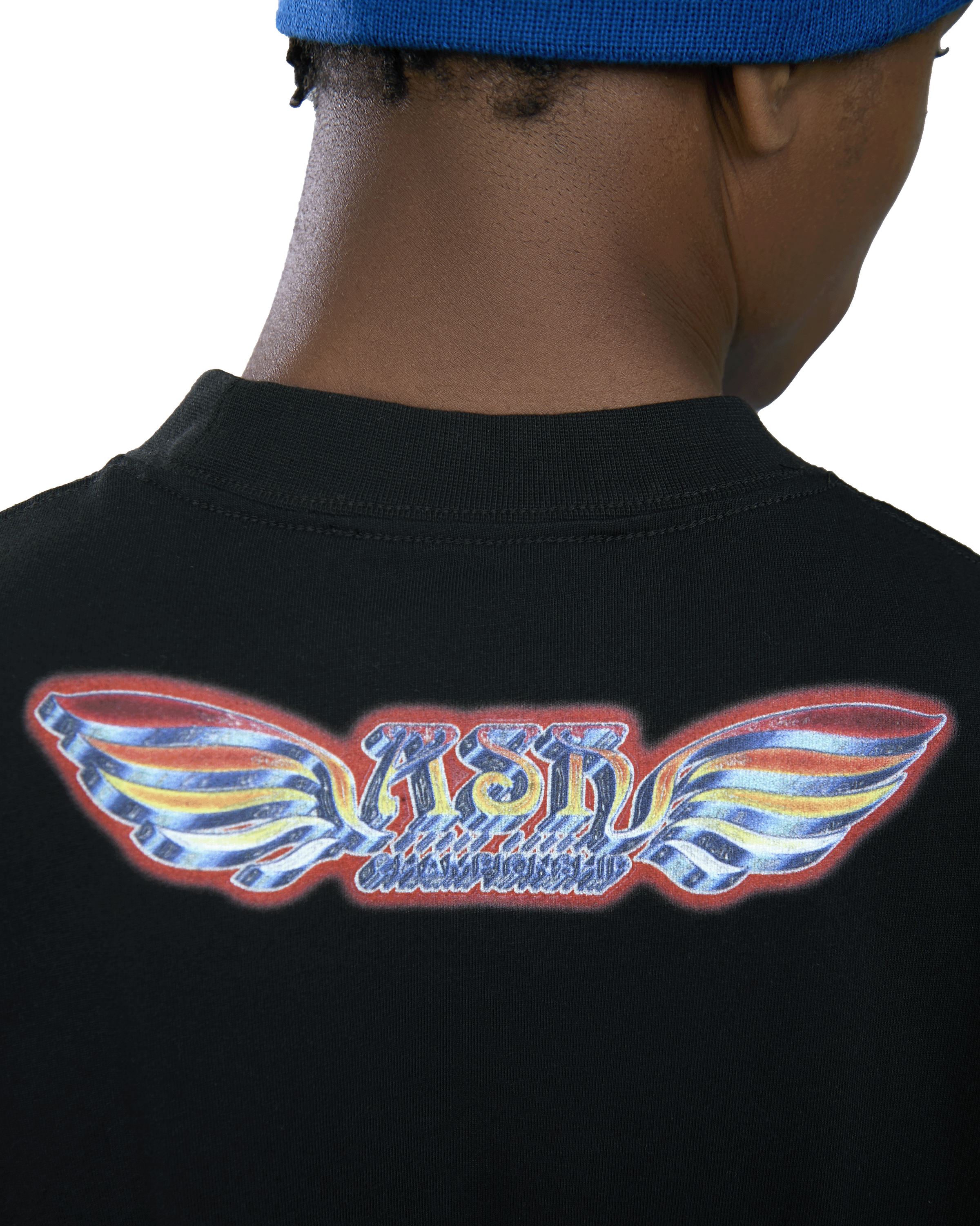 Ashluxe Glow Mockup Tee Black