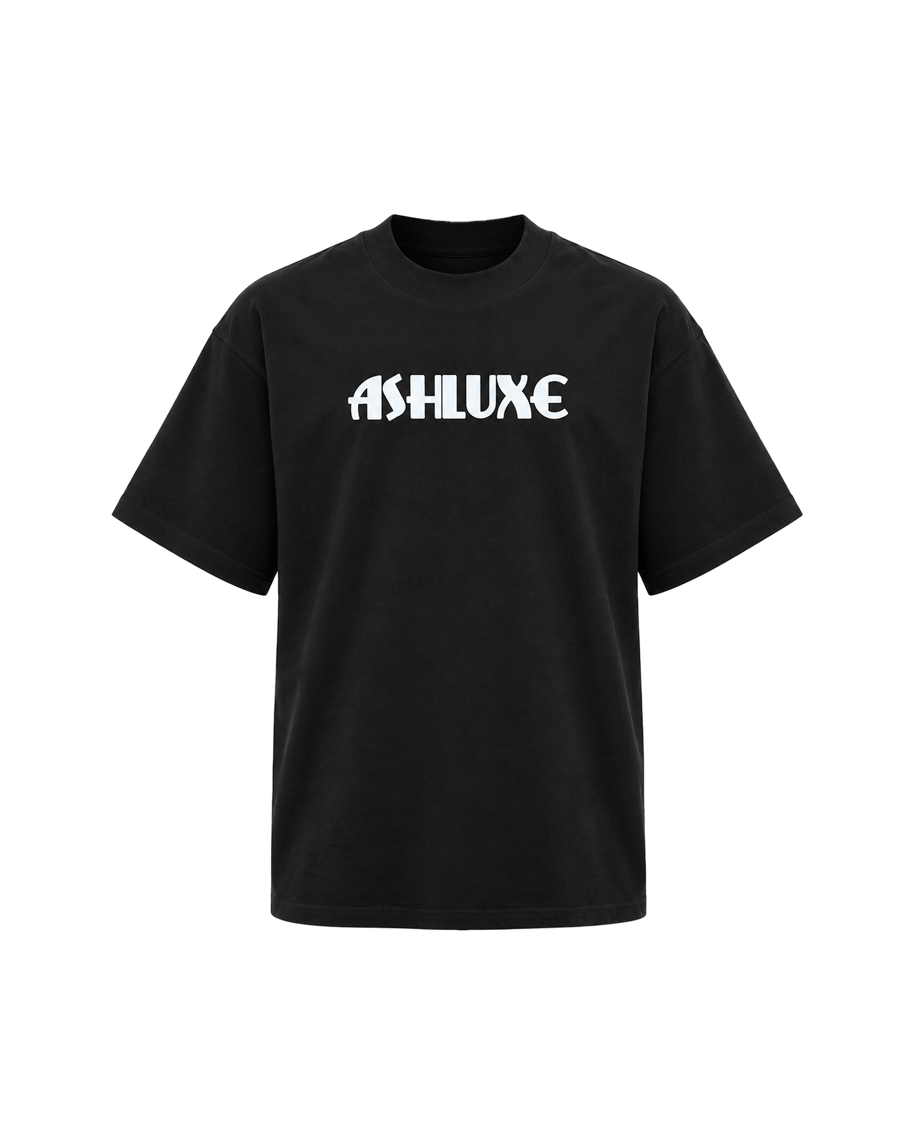Ashluxe Neo Logo T-shirt Black White