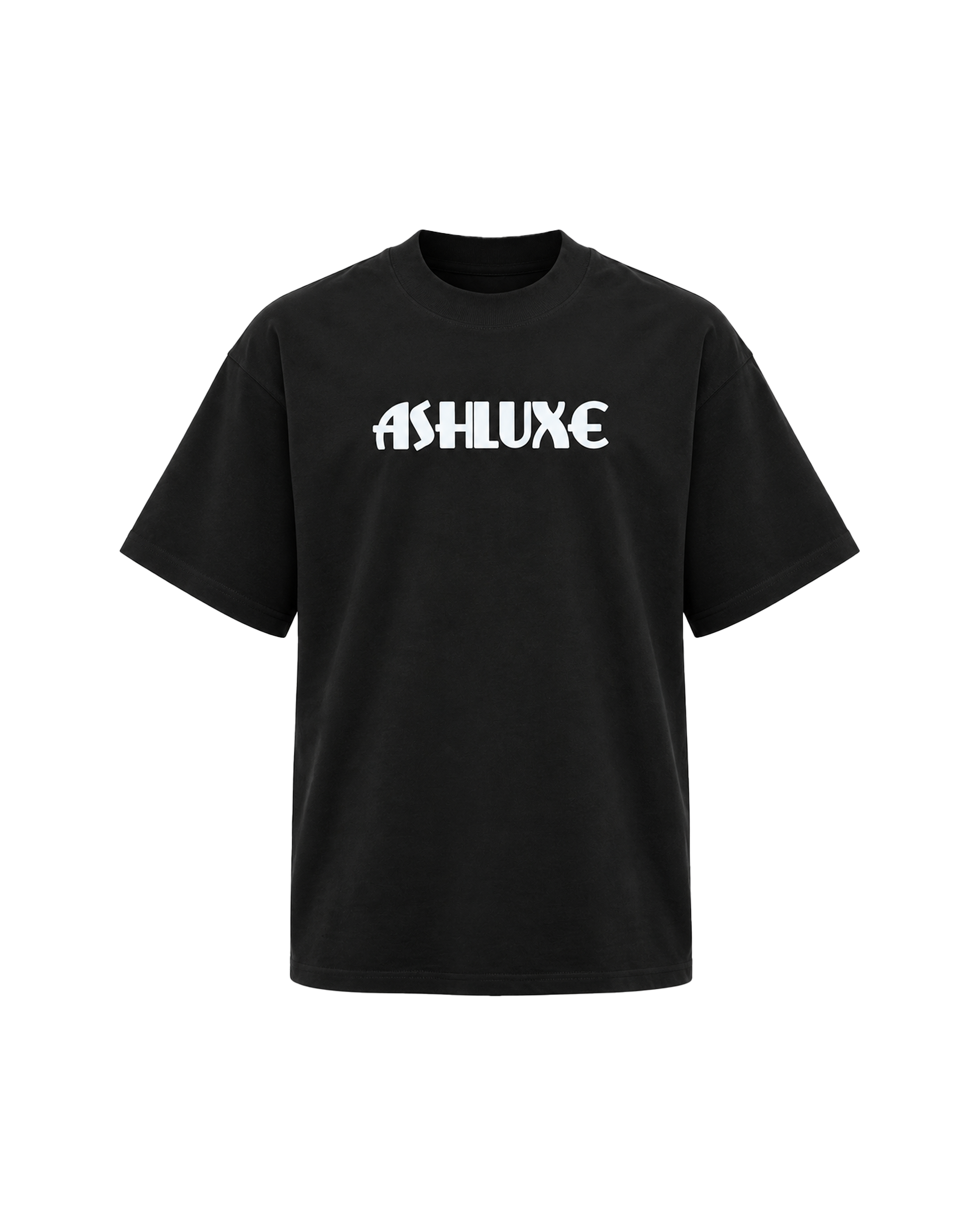 Ashluxe Neo Logo T-shirt Black White