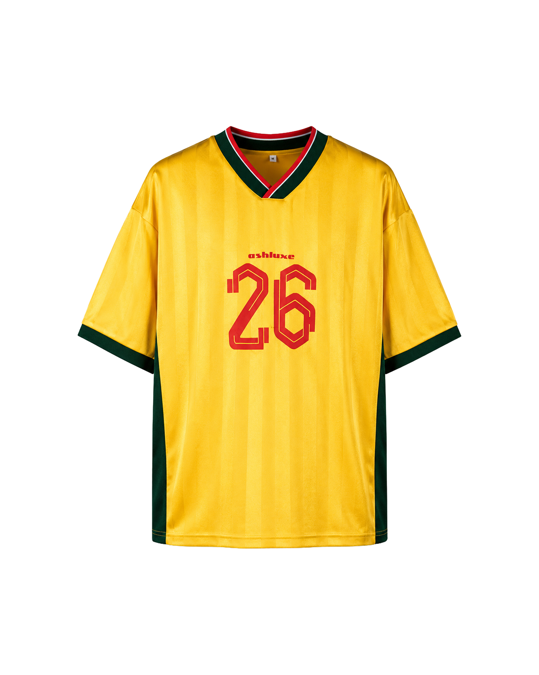 Ashluxe Shadow Stripe Jersey Yellow