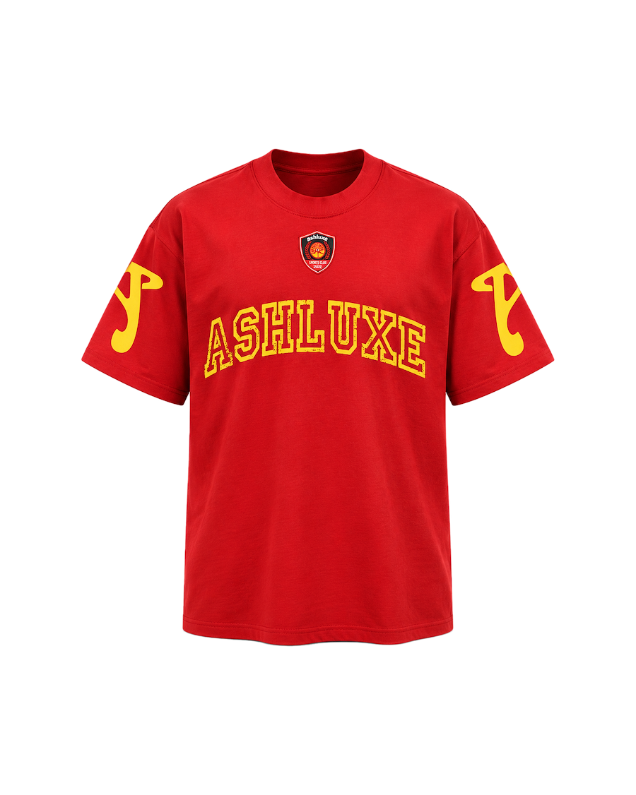Ashluxe Sport Jersey Red