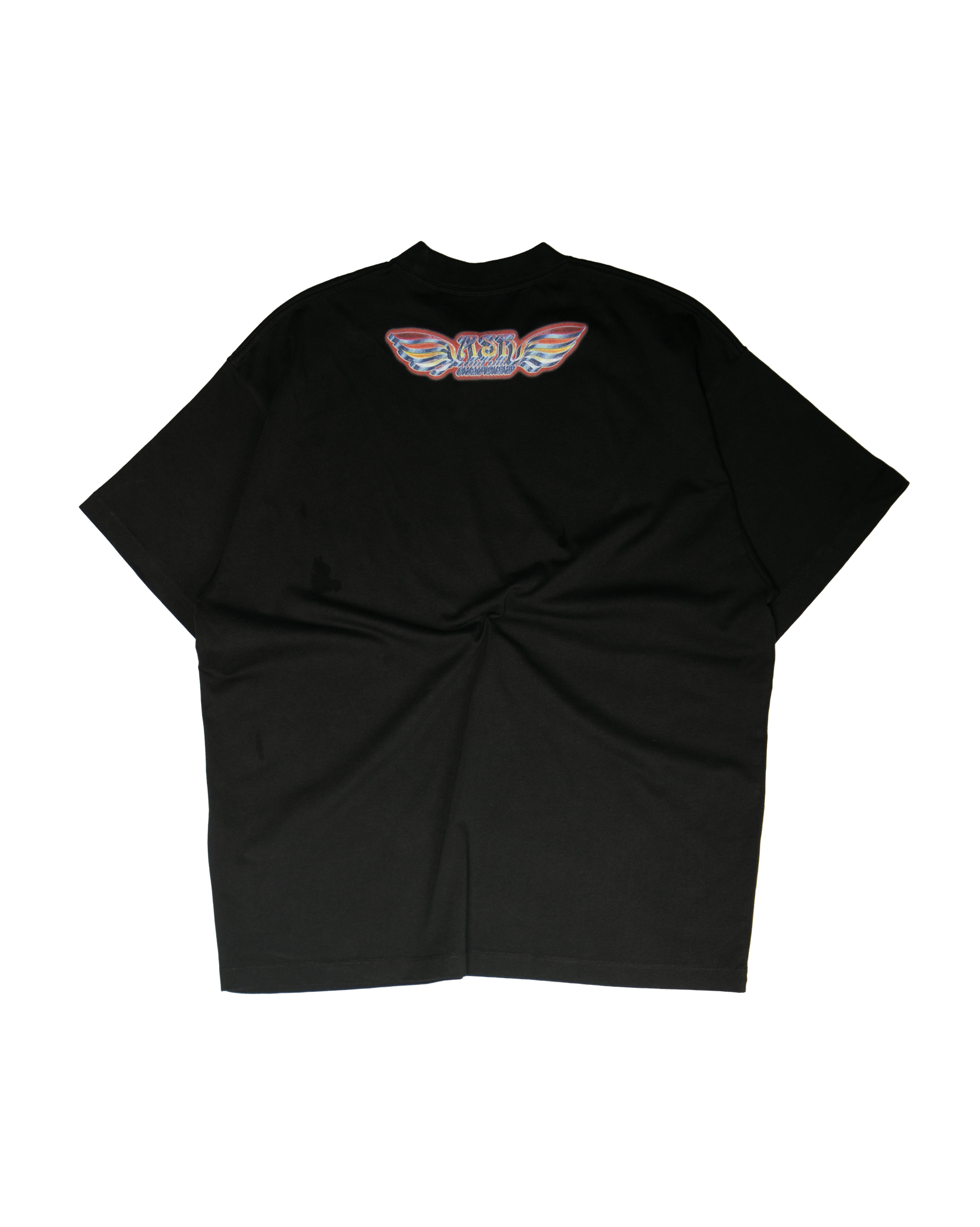 Ashluxe Glow Mockup Tee Black