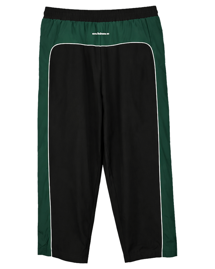 Ashluxe Dynamic Panel Track Pants Black/Green