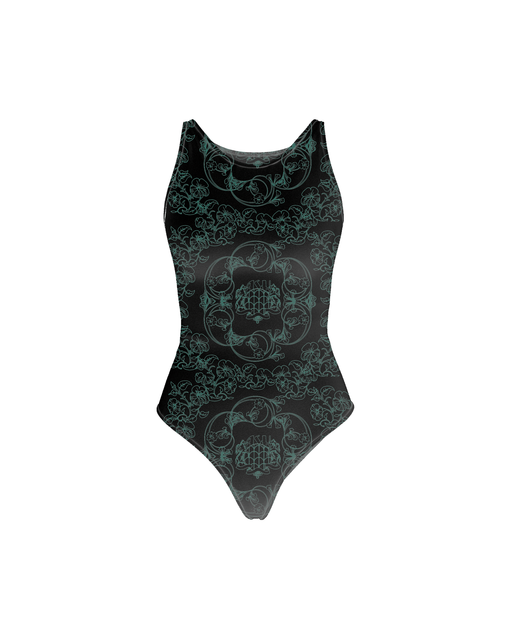 Ashluxe Signature Swimsuit Green