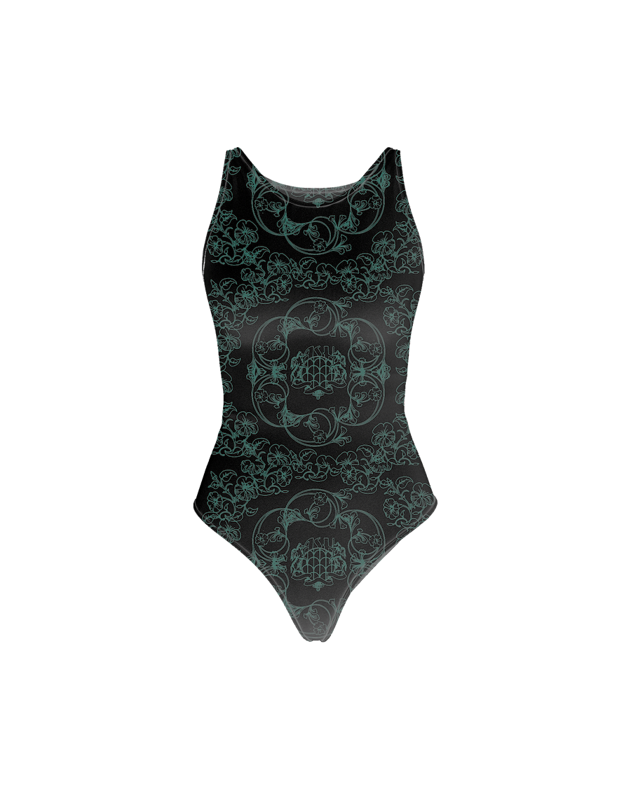 Ashluxe Signature Swimsuit Green