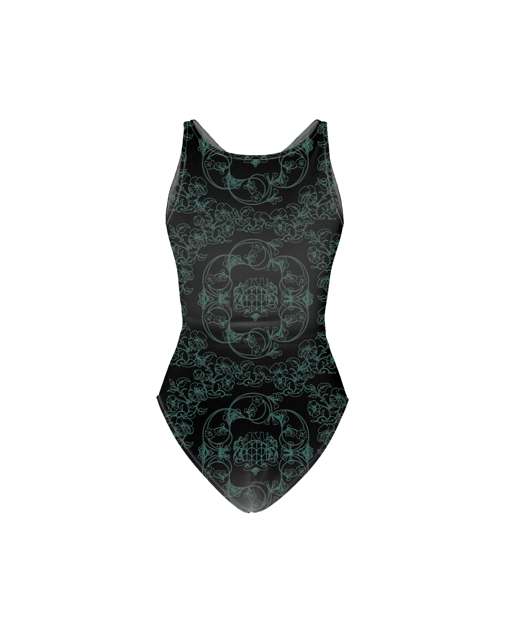 Ashluxe Signature Swimsuit Green