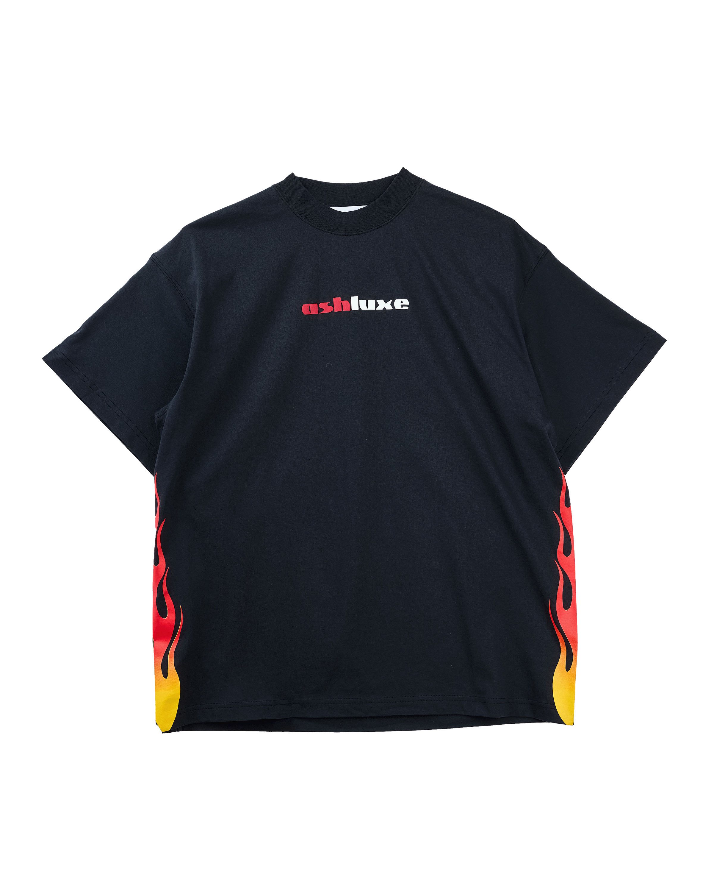 Flame T-shirt Black