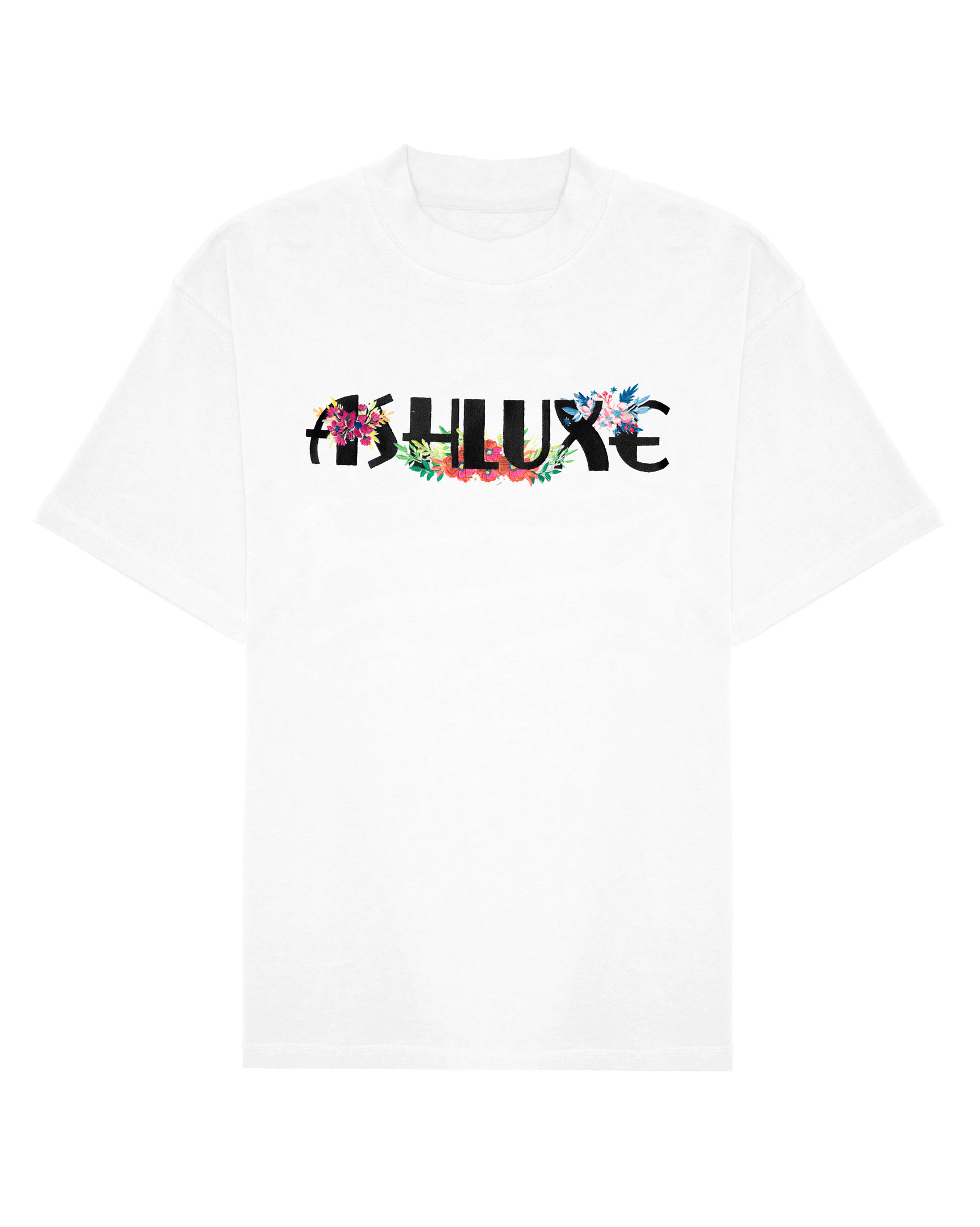 Ashluxe Neo Garden Logo Tee White