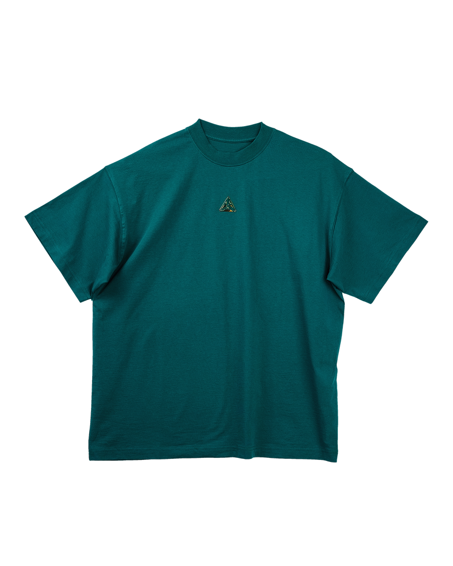Metallic Small Logo T-Shirt Green