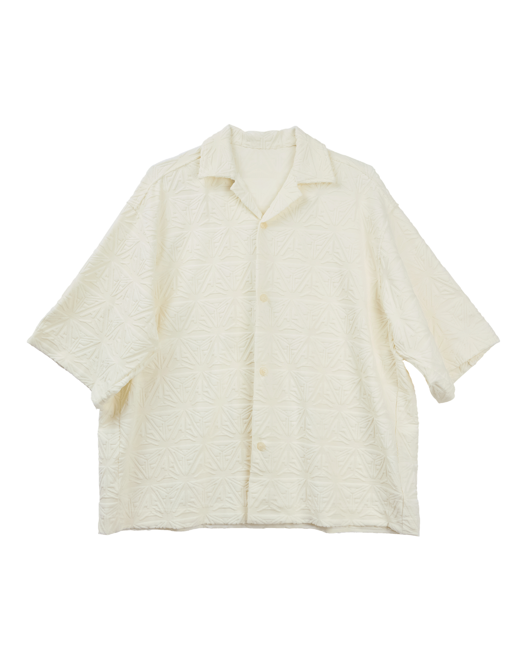 Monogram Plush Jersey Bowling Shirt