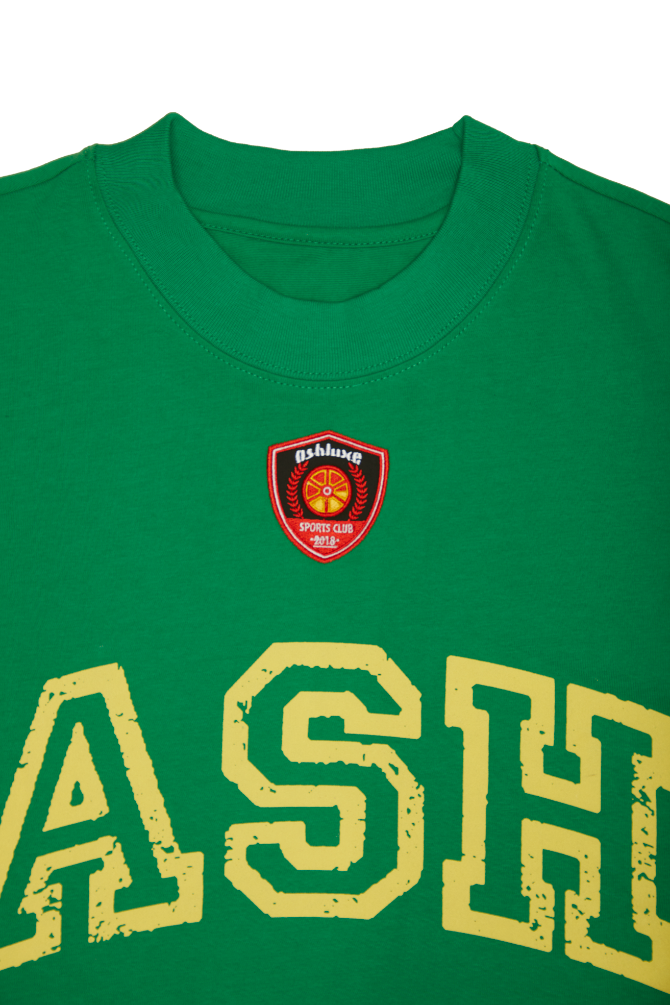Ashluxe ASH Logo Sports Jersey Green