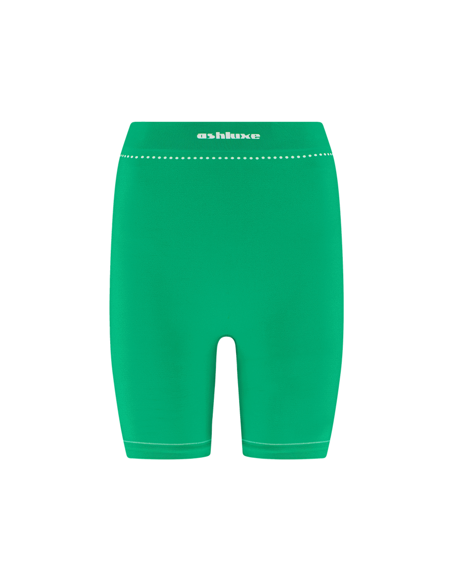 Ashluxe Female Active Biker Shorts - Green