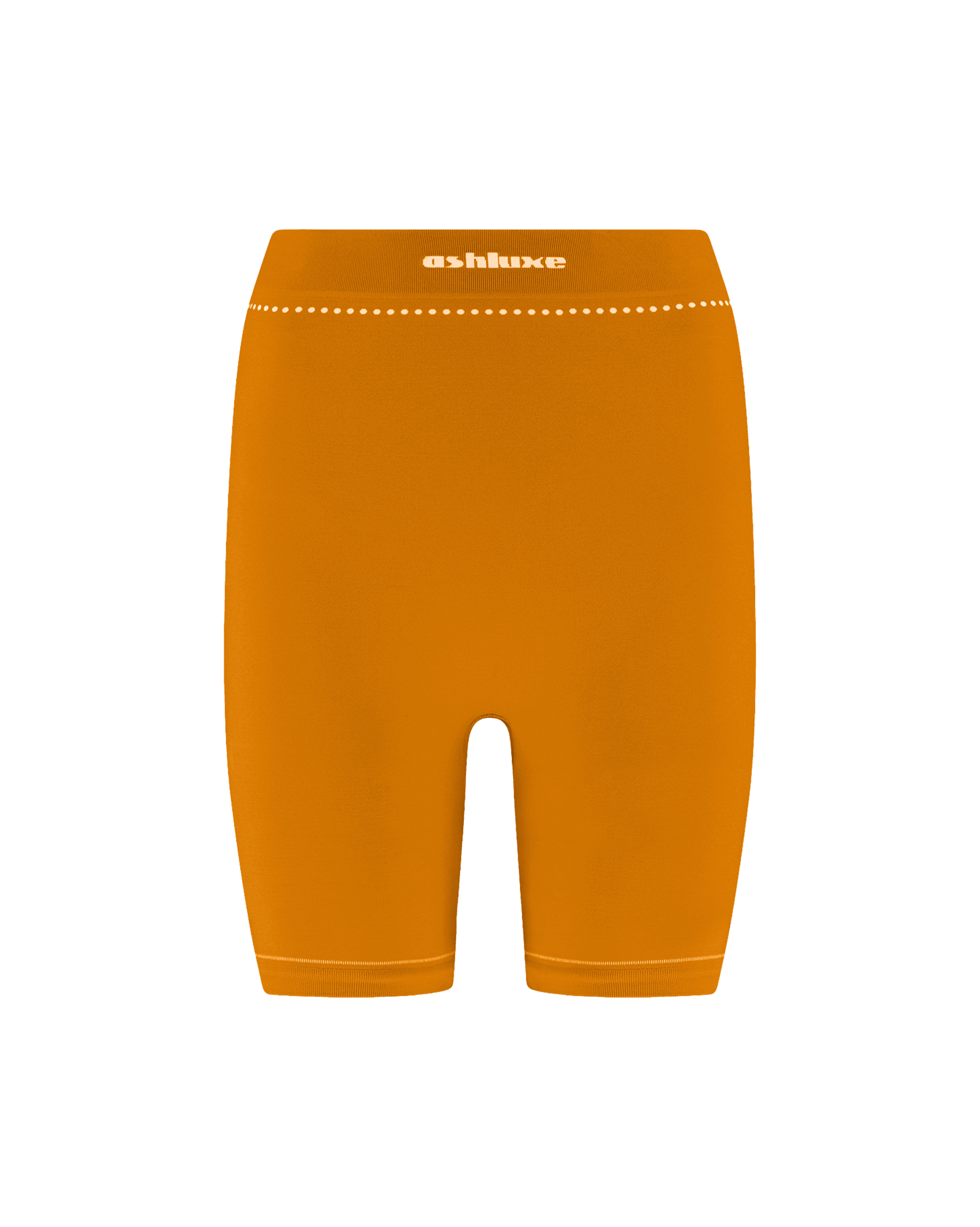 Ashluxe Female Active Biker Shorts - Orange