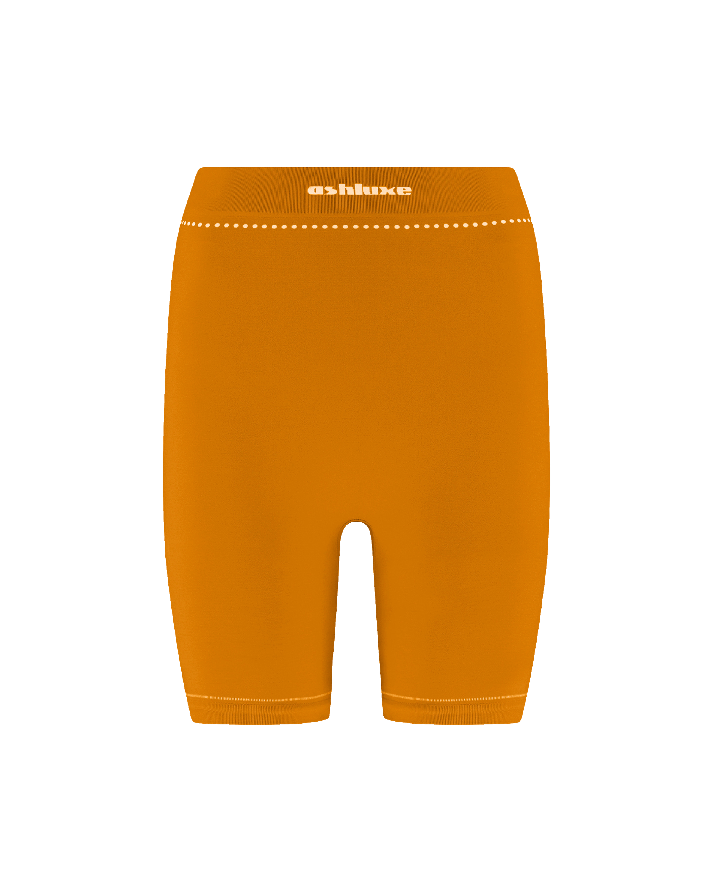 Ashluxe Female Active Biker Shorts - Orange