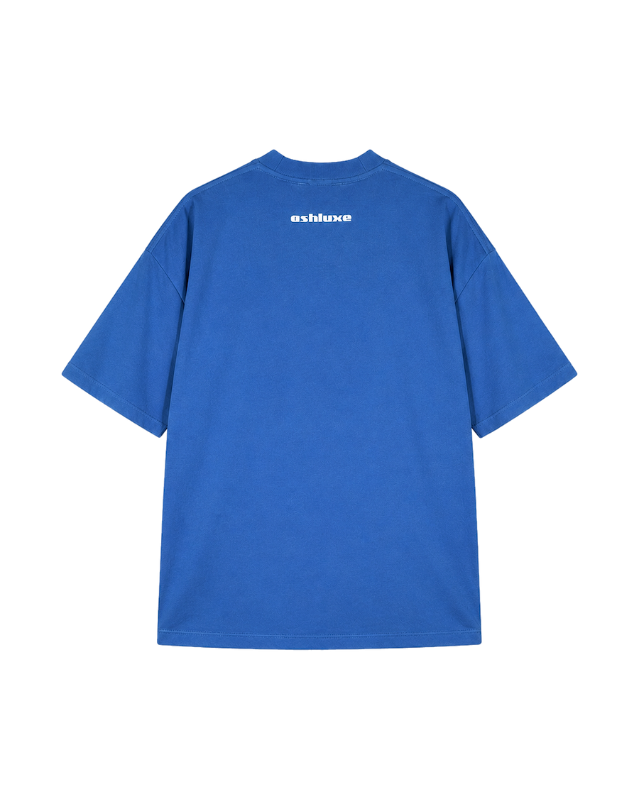 Ashluxe Heritge Ball Insignia Tee Blue