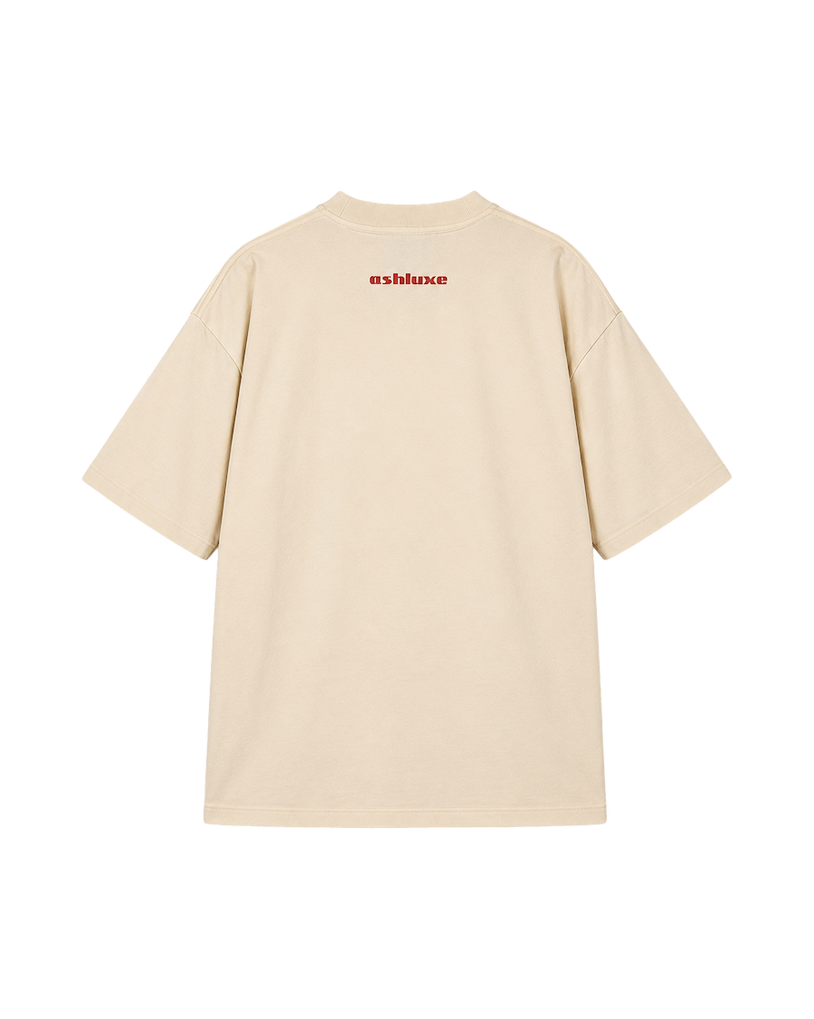 Ashluxe Stadium T-Shirt Cream