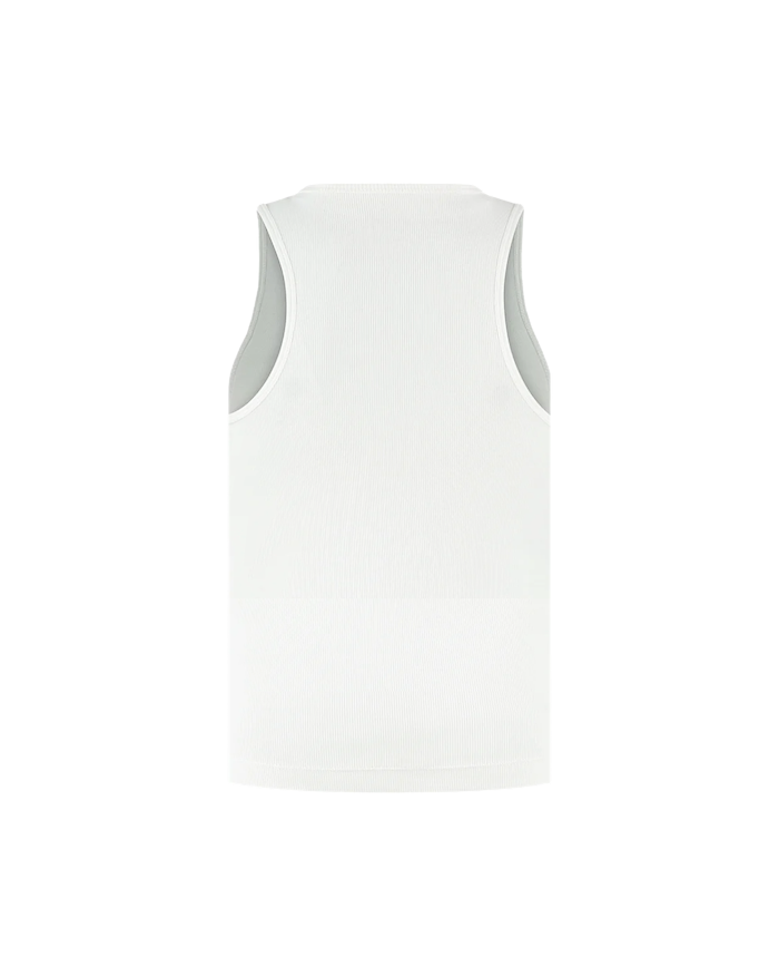 Ashluxe Logo Tank Top - White