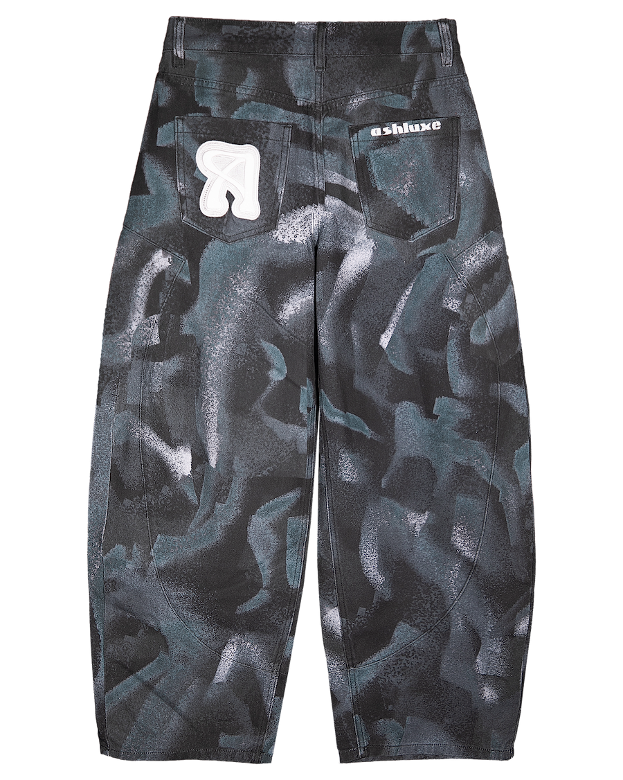 Ash Barrel Cargo Denim