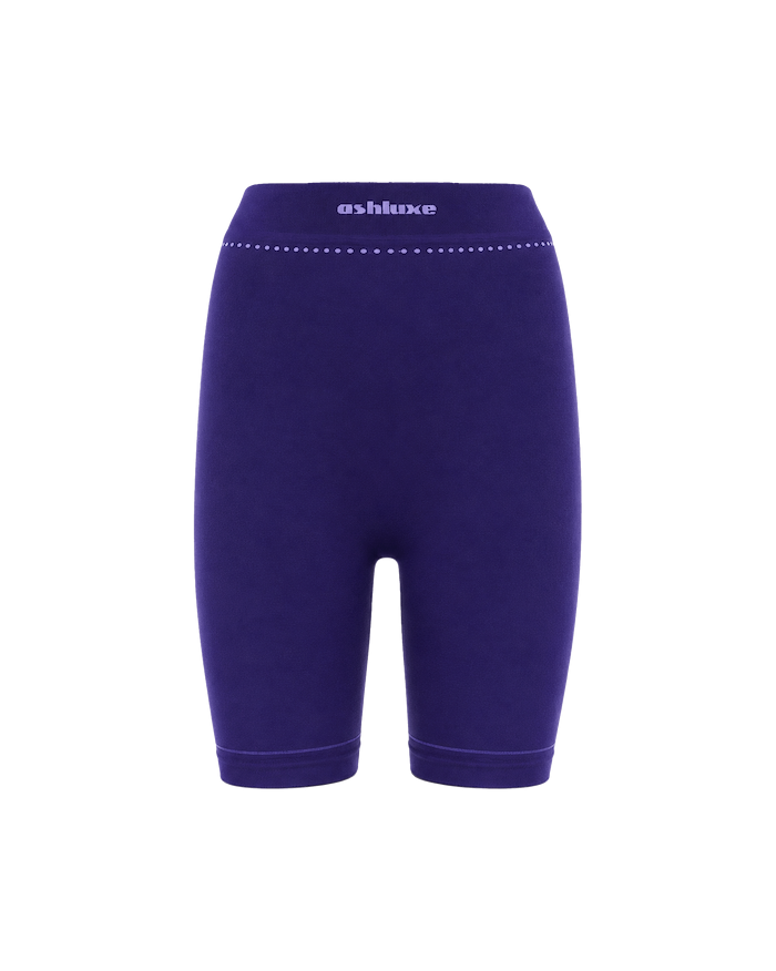 Ashluxe Female Active Biker Shorts - Purple
