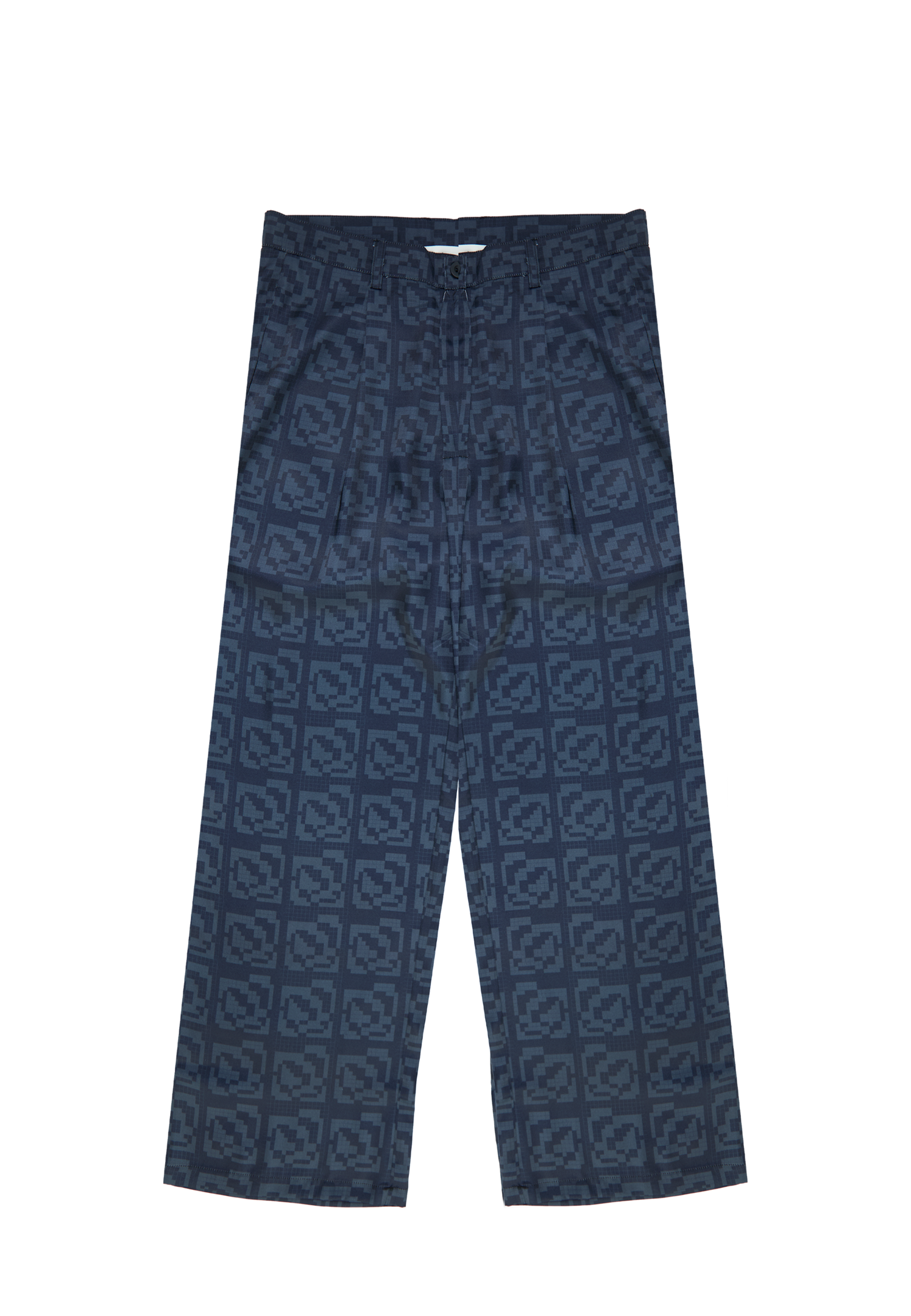 Ashluxe Exquisite Pixel Satin Pants Black