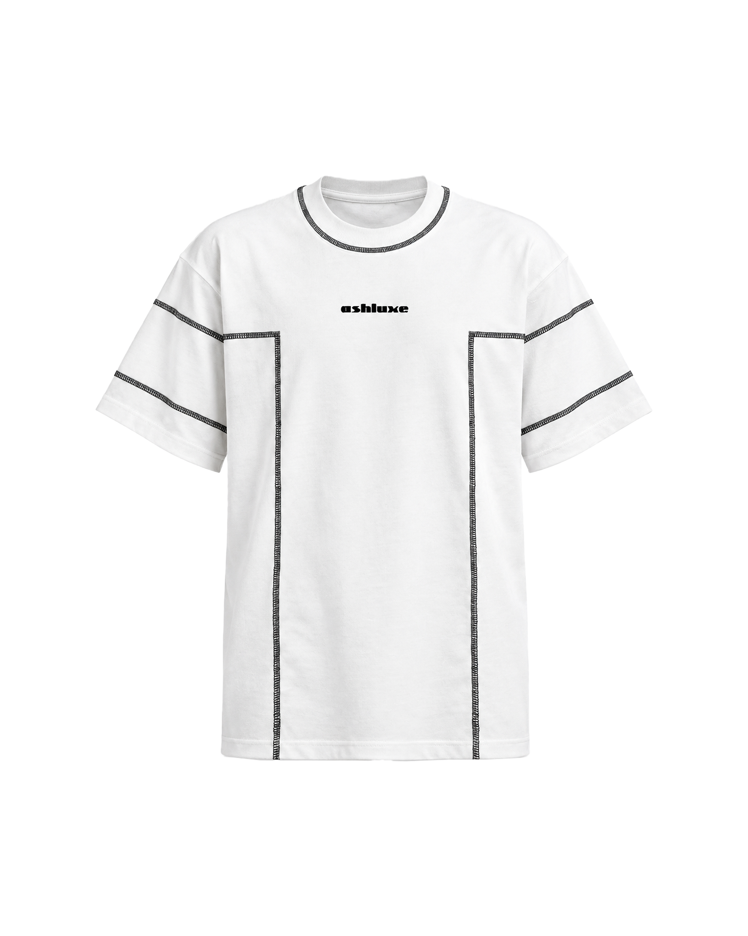Ashluxe Double Threaded T-shirt White