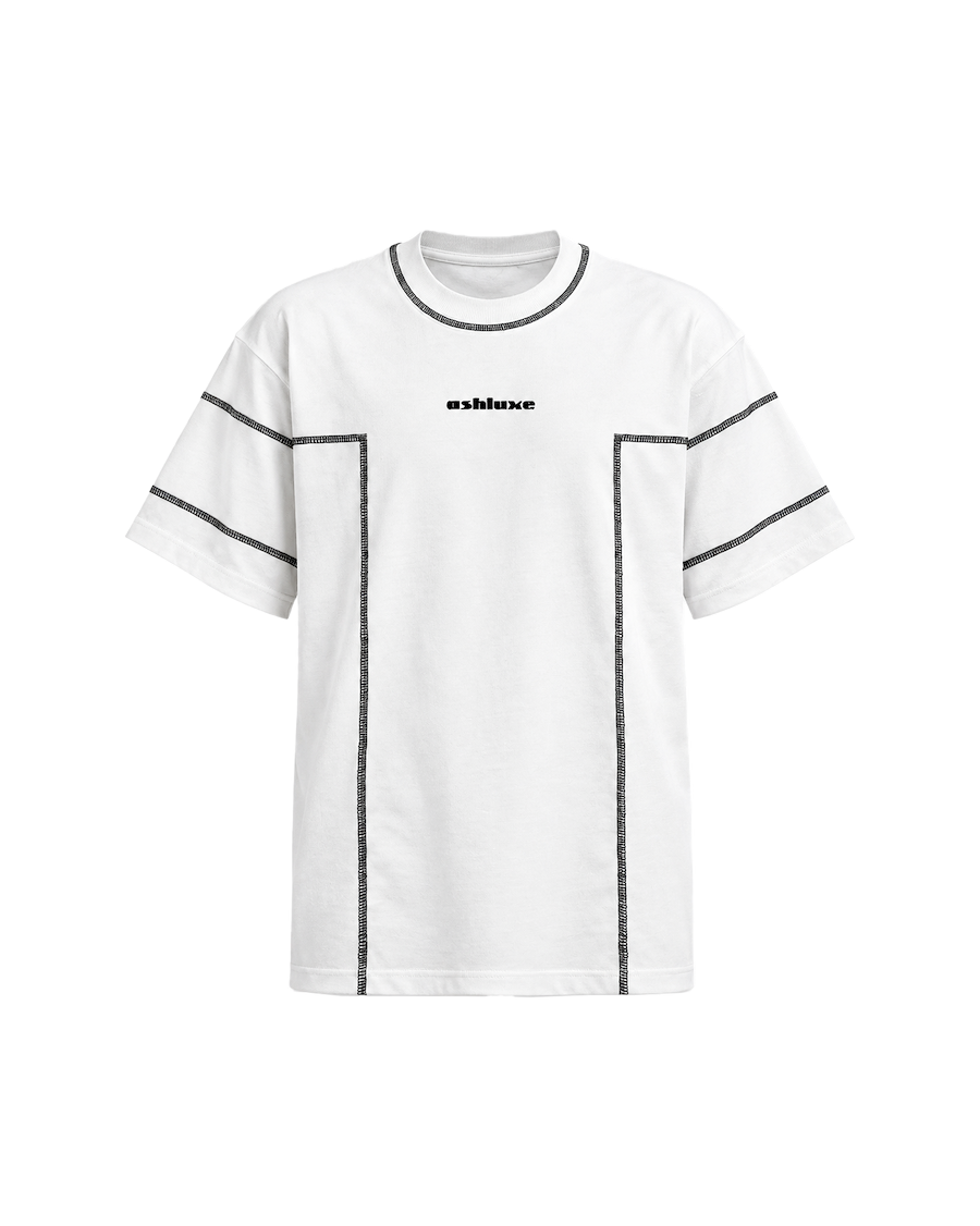 Ashluxe Double Threaded T-shirt White