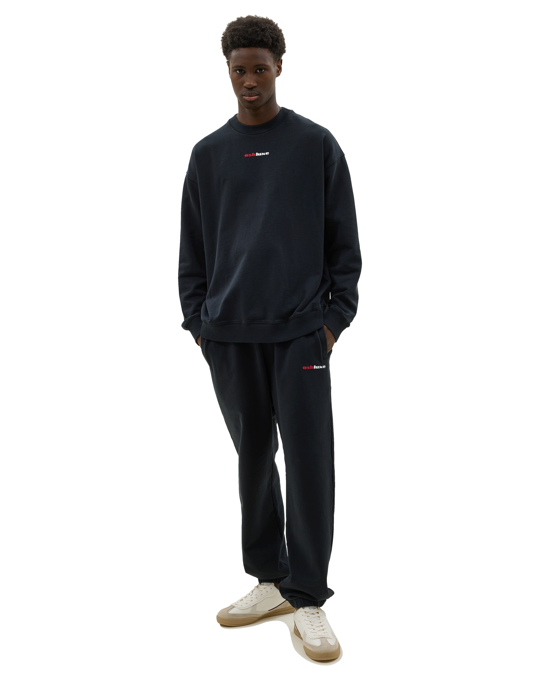 Mask Graphic Sweatshirt Black